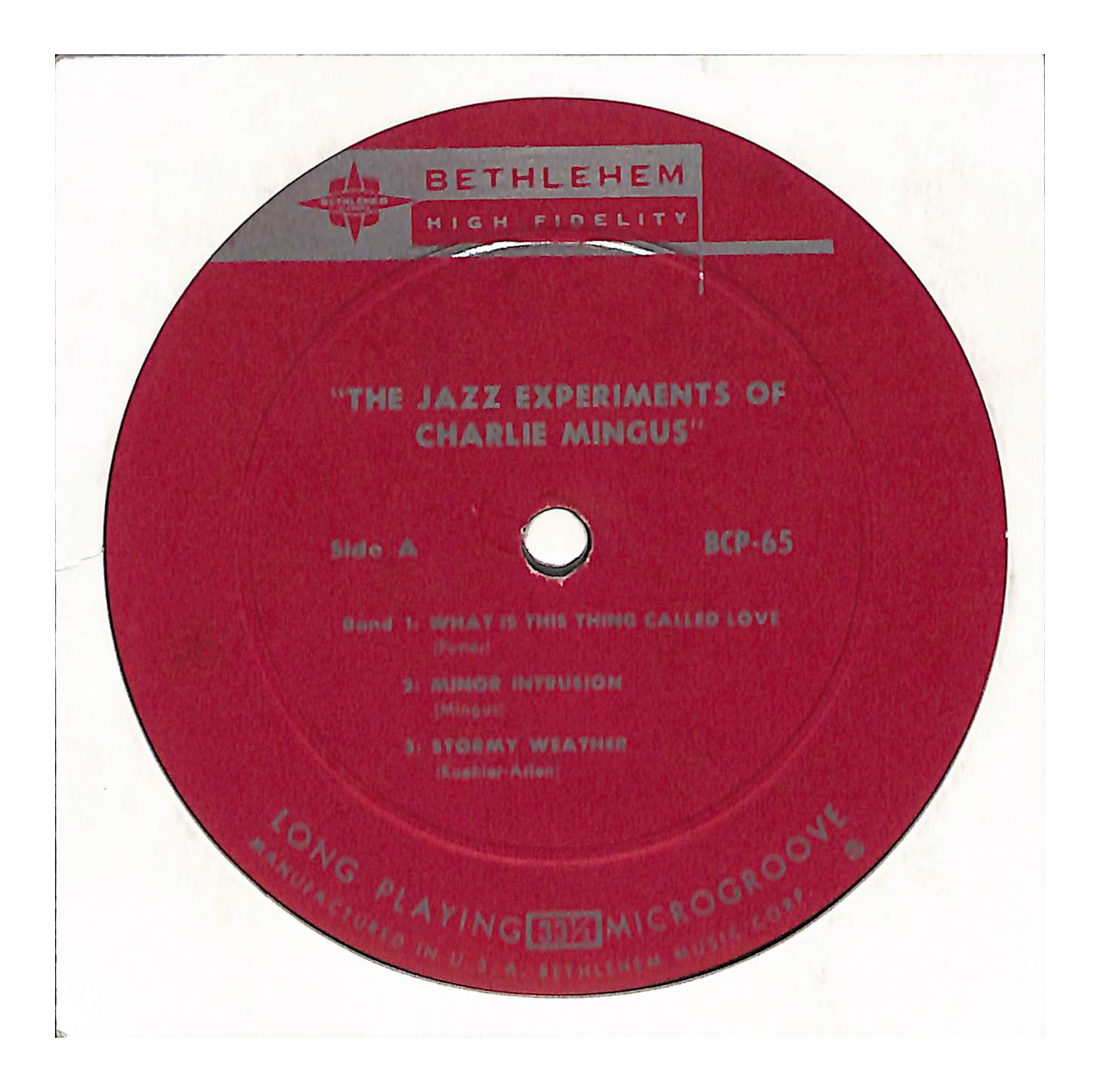 The Jazz Experiments Of Charlie Mingus
