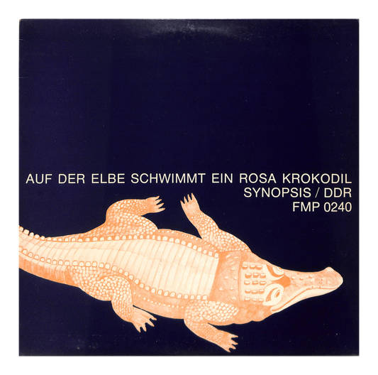 Auf Der Elbe Schwimmt Ein Rosa Krokodil