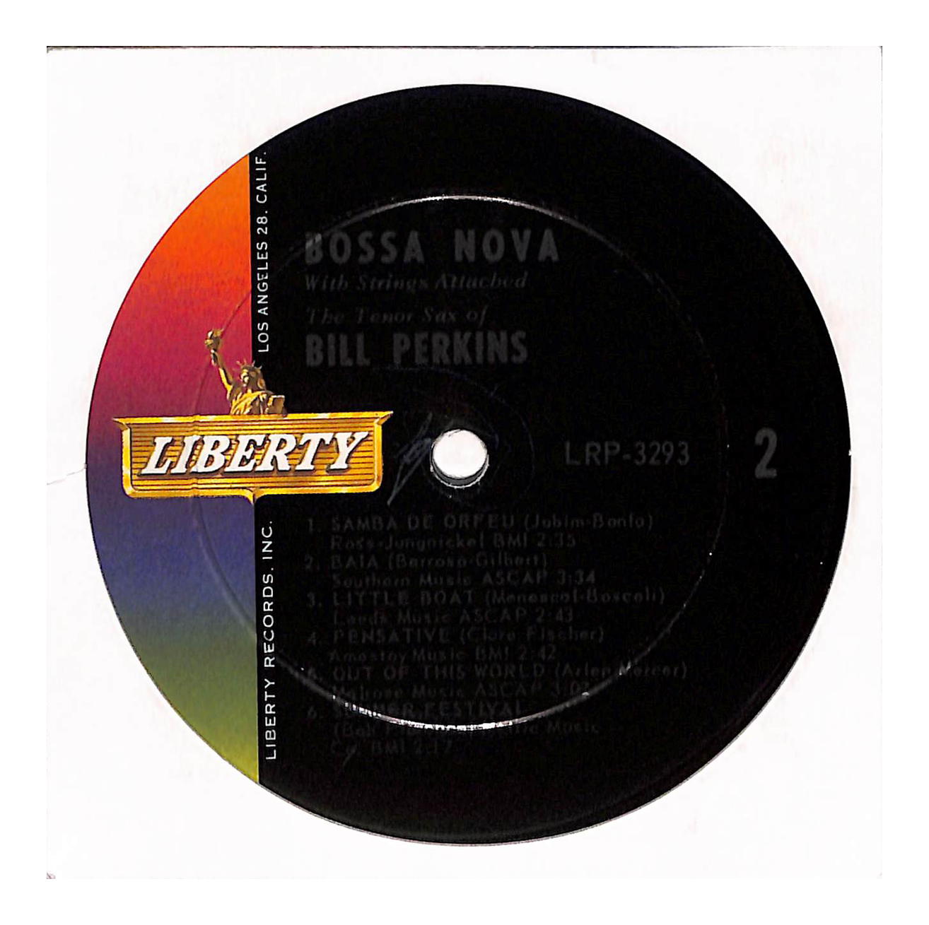 Bossa Nova With Strings Attached - The Tenor Of Bill Perkins