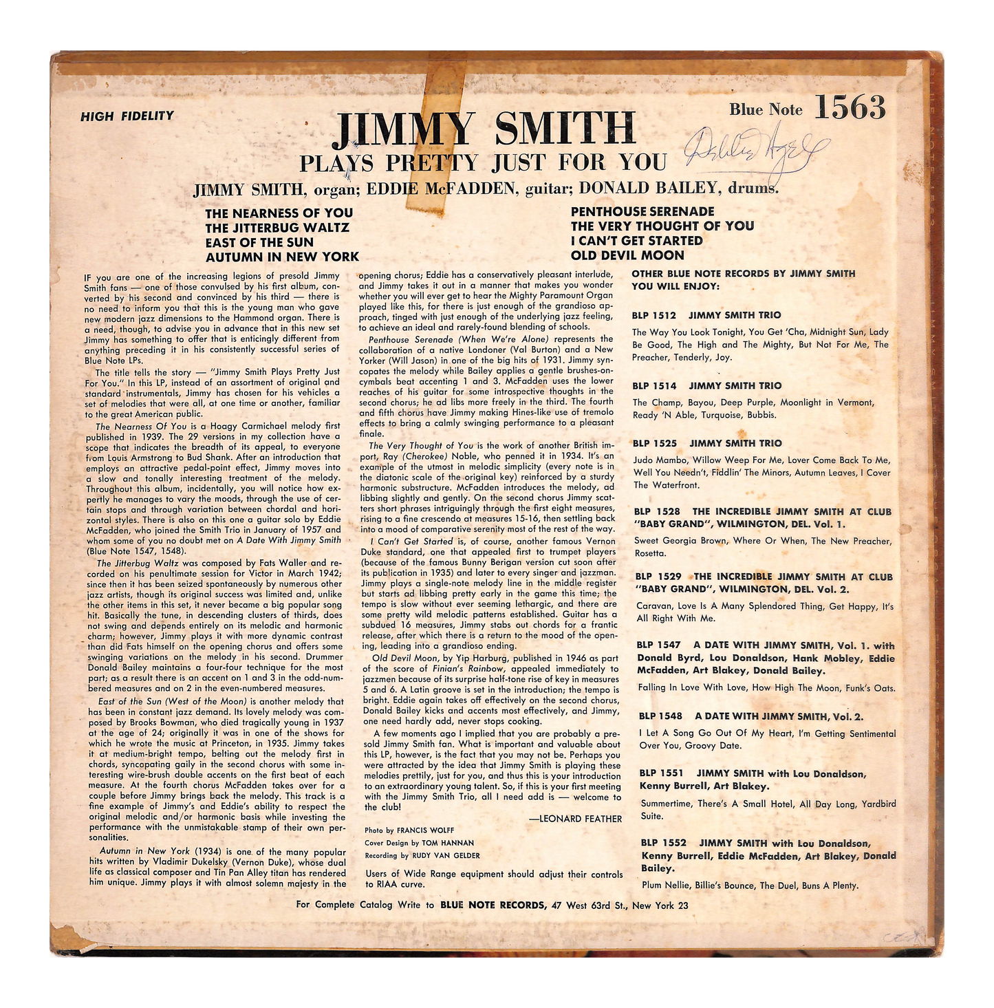 Plays Pretty Just For You