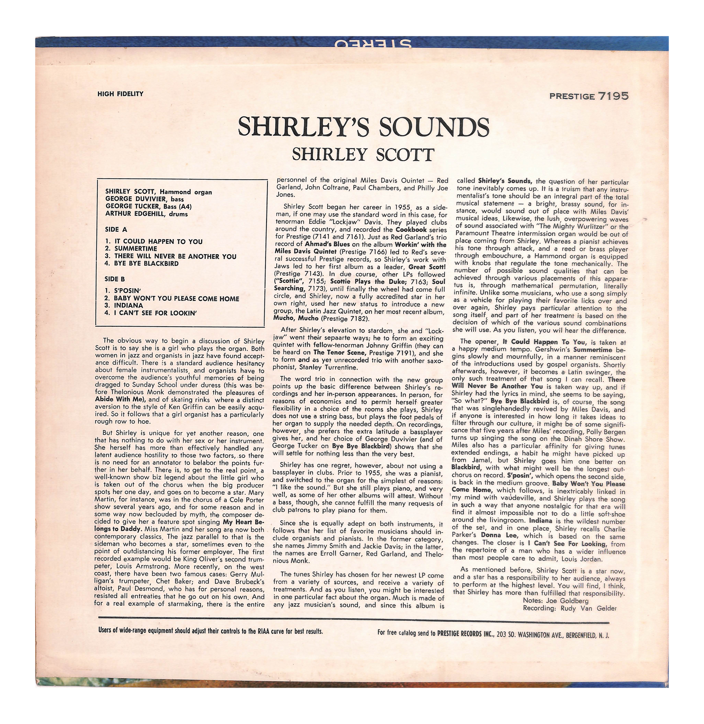 Shirley's Sounds