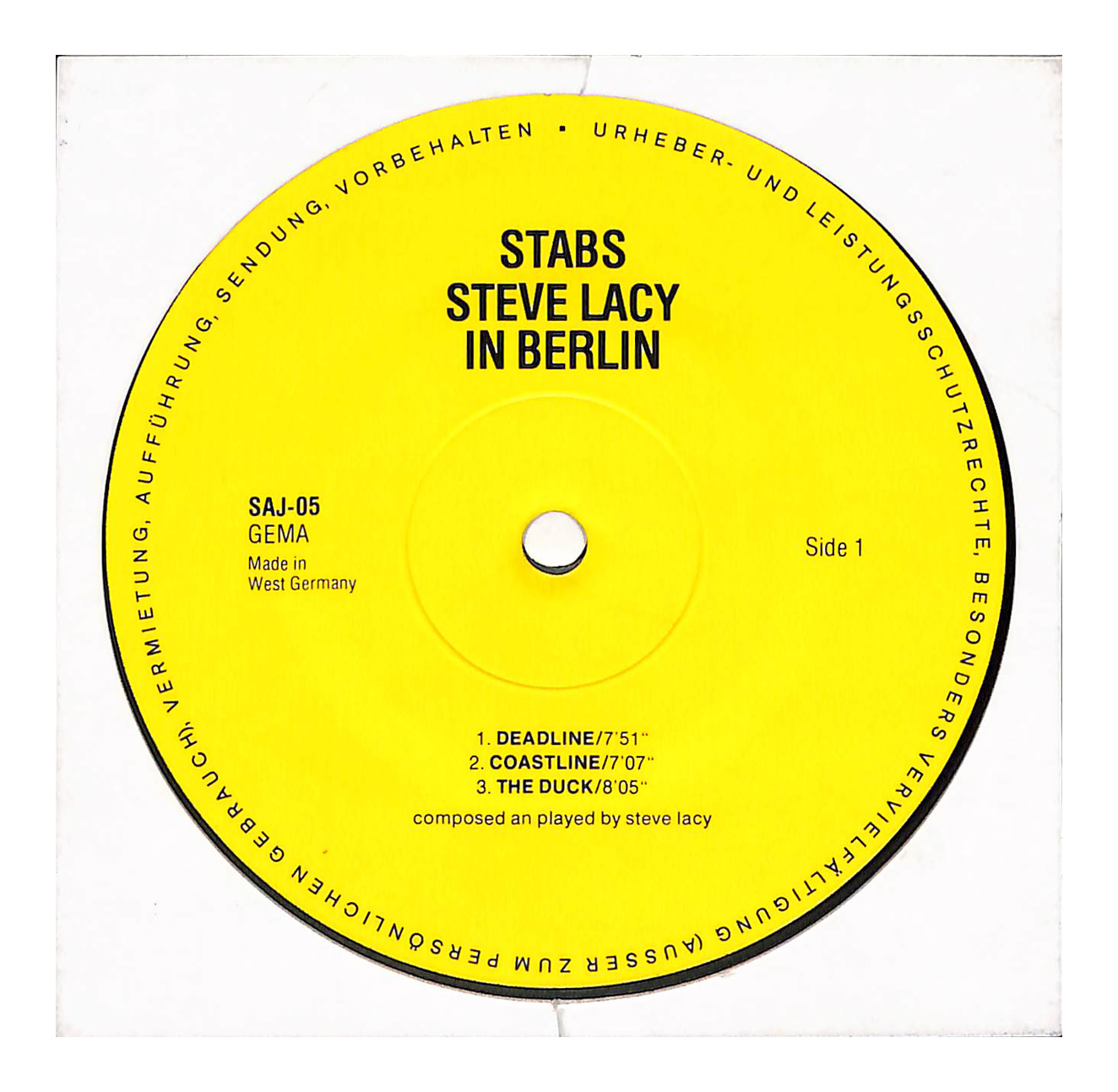 Stabs / Solo In Berlin