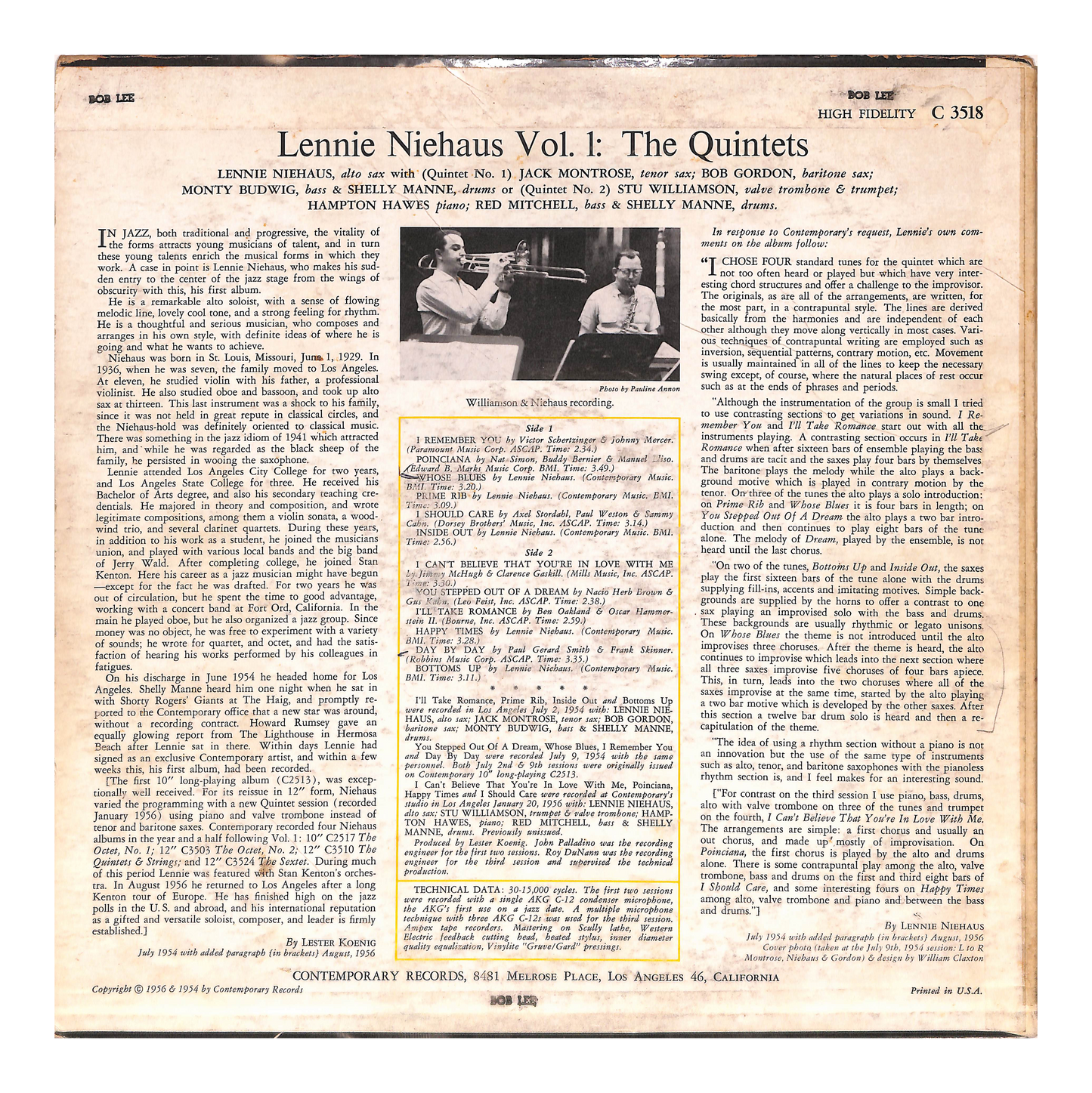 Vol.1 The Quintets