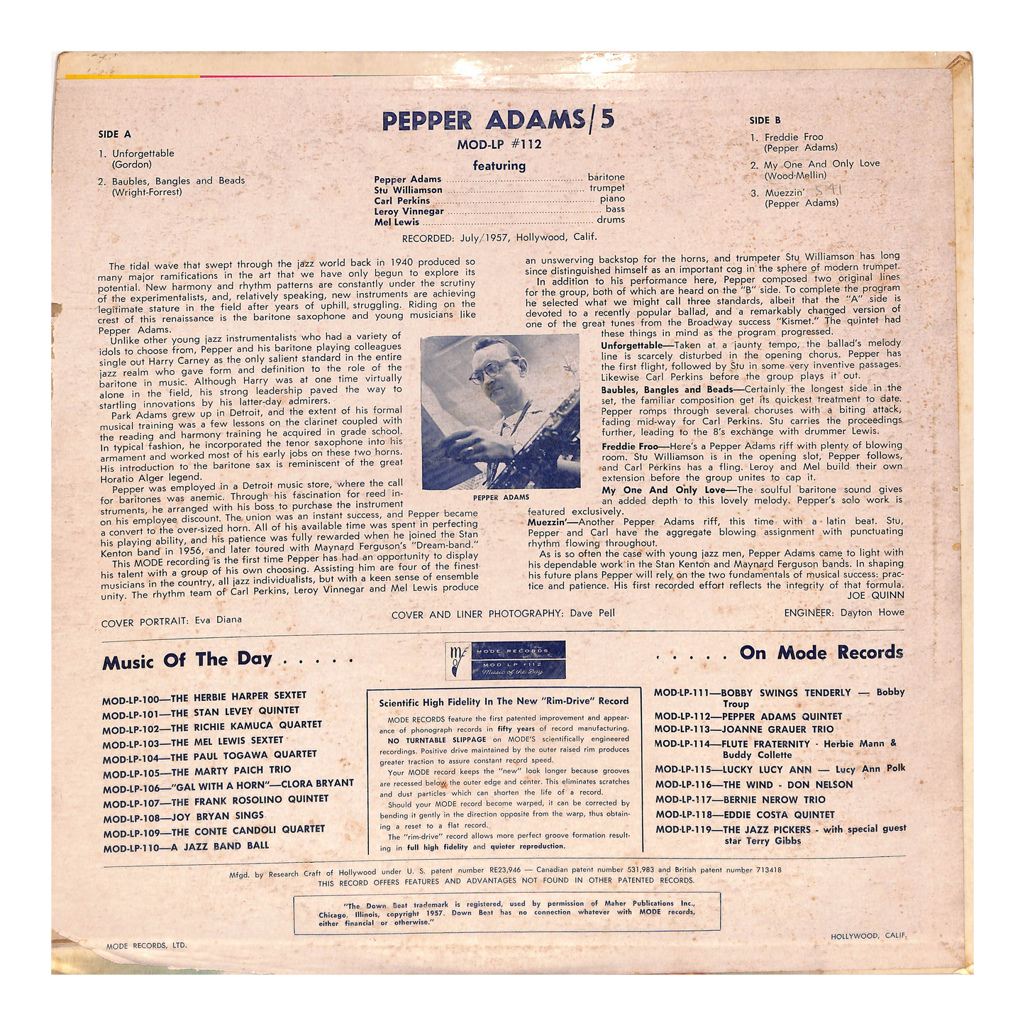 Pepper Adams Quintet