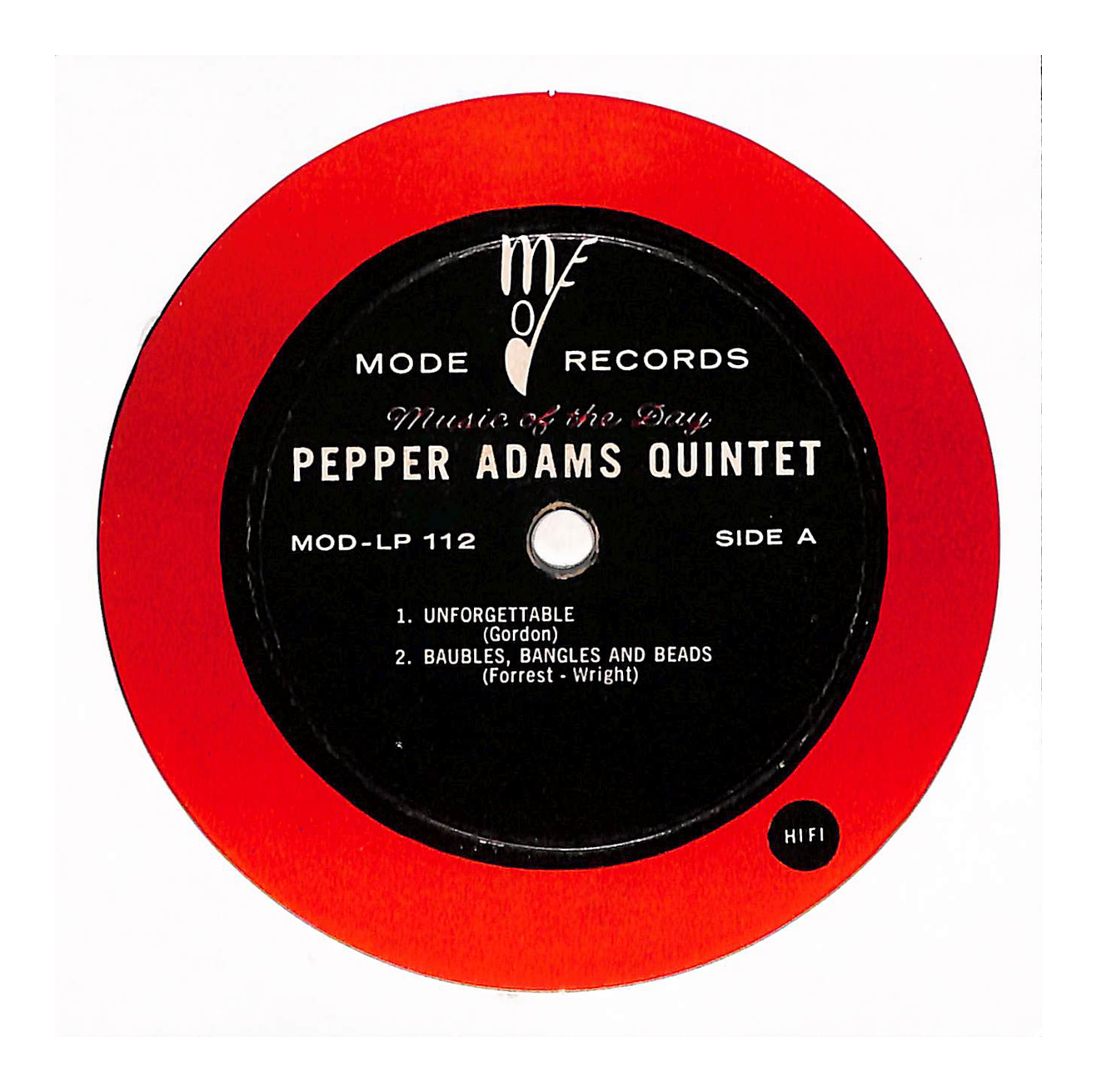 Pepper Adams Quintet