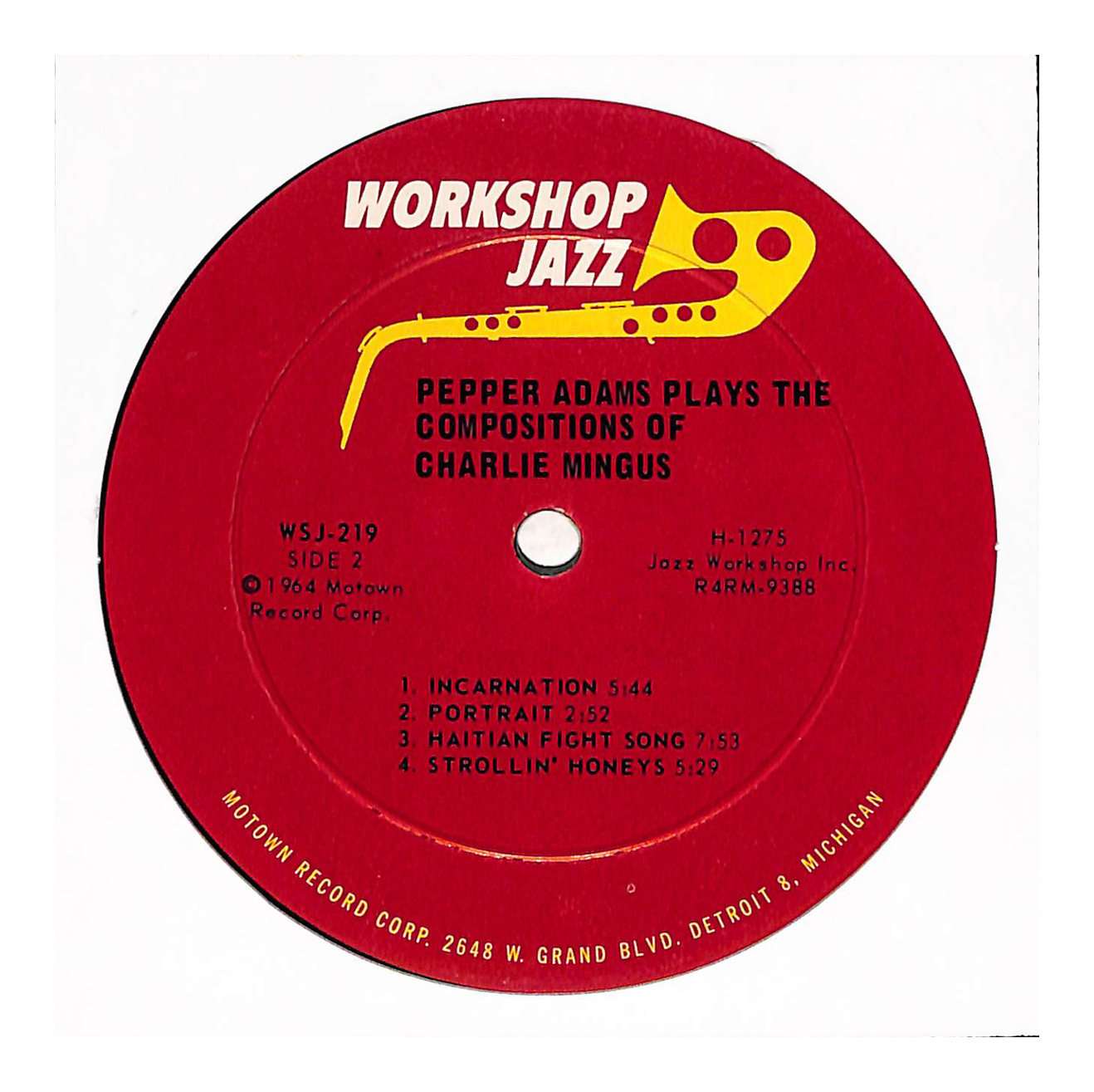Plays The Compositions Of Charlie Mingus
