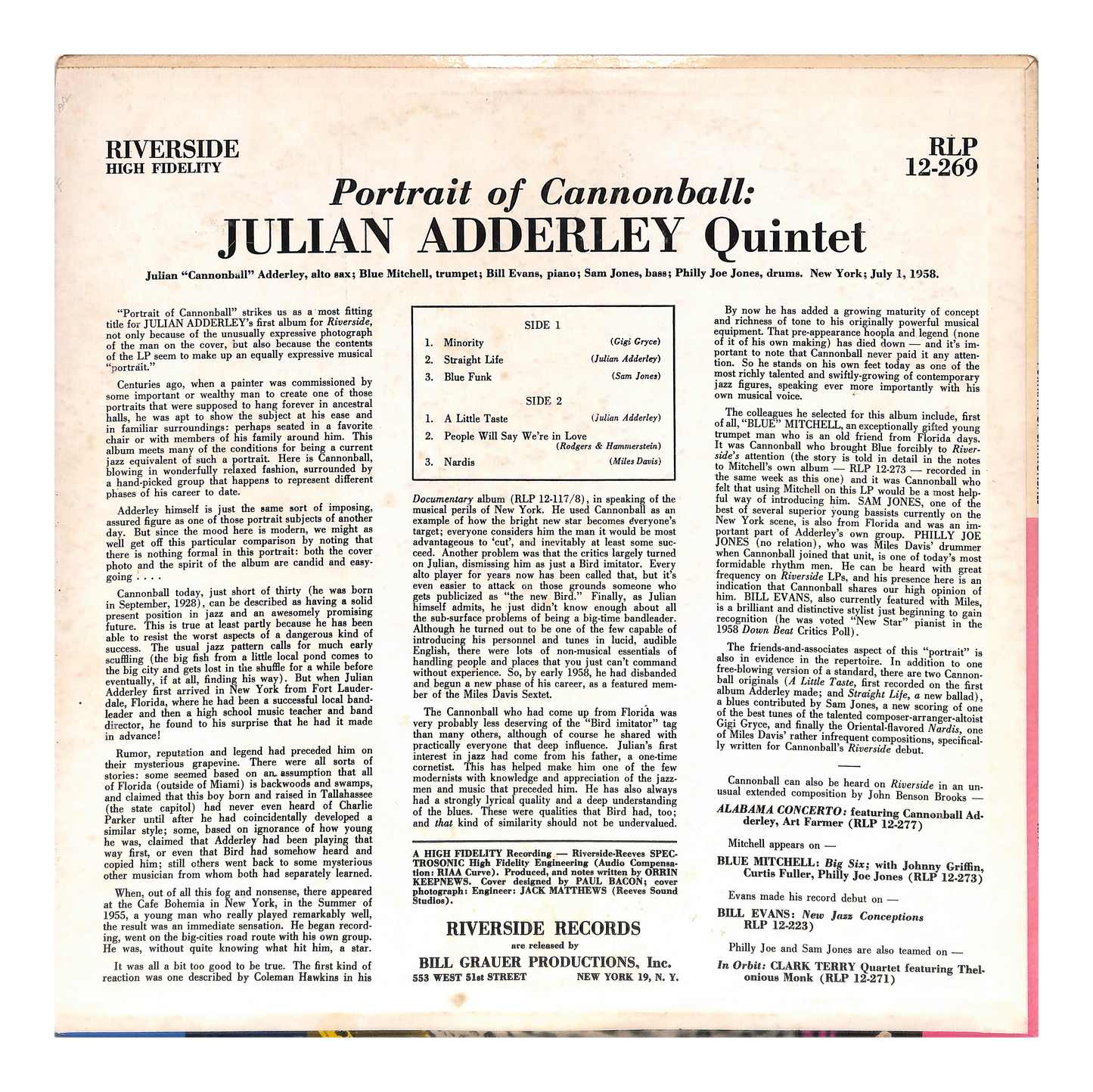 Portrait Of Cannonball