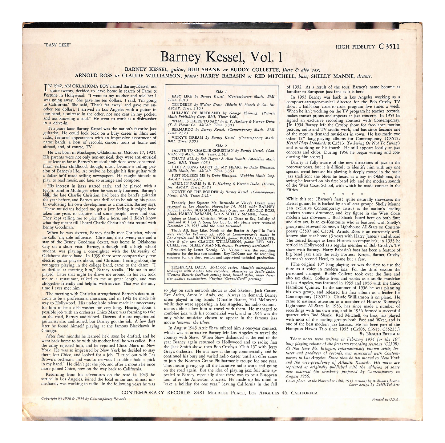Volume 1: Easy Like