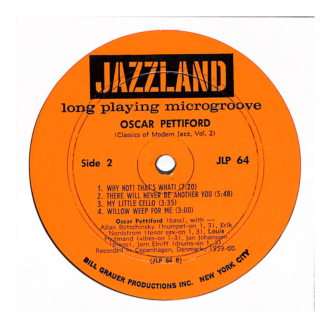 Last Recordings By The Late Great Bassist