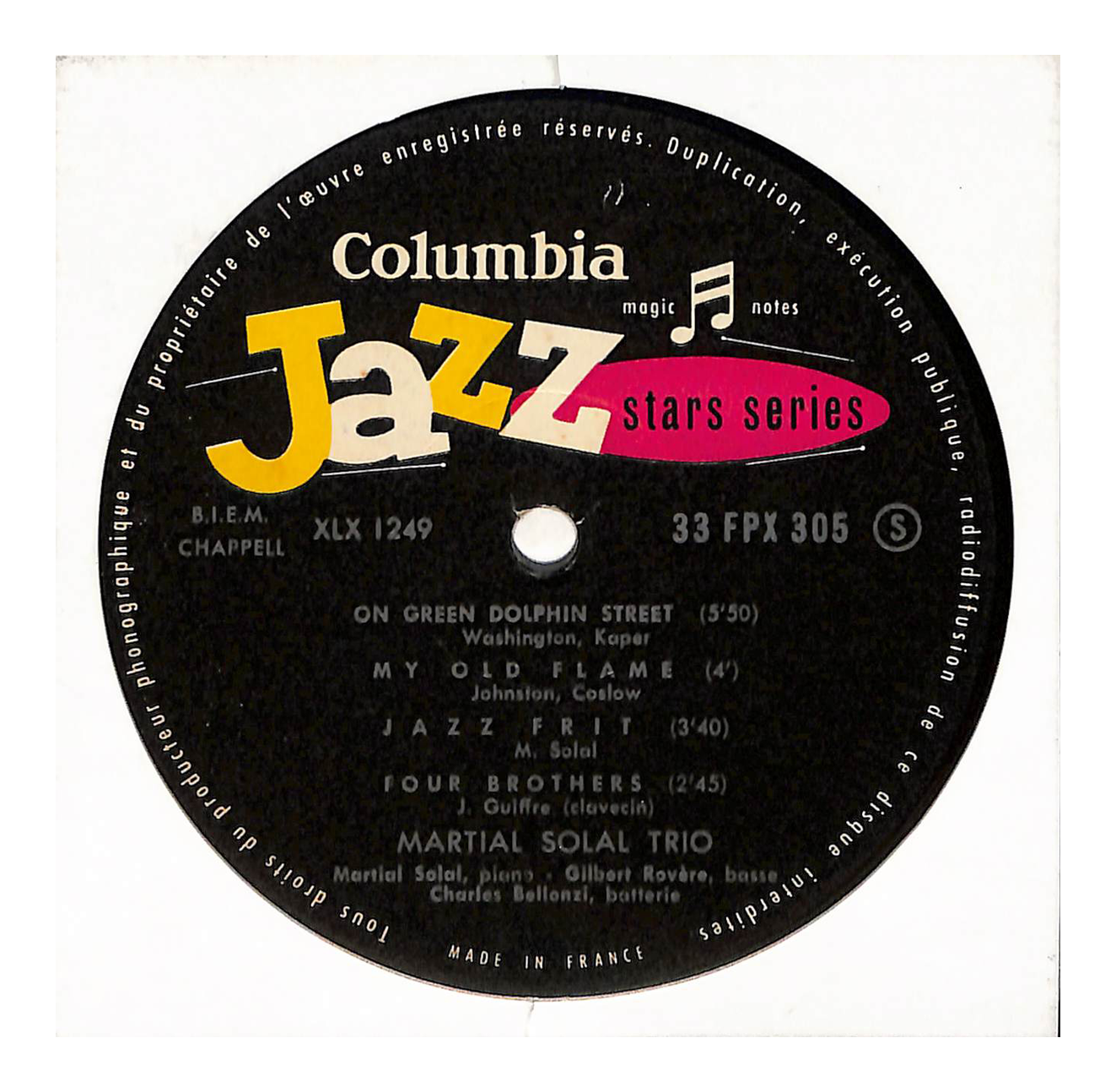 Martial Solal "Trio"