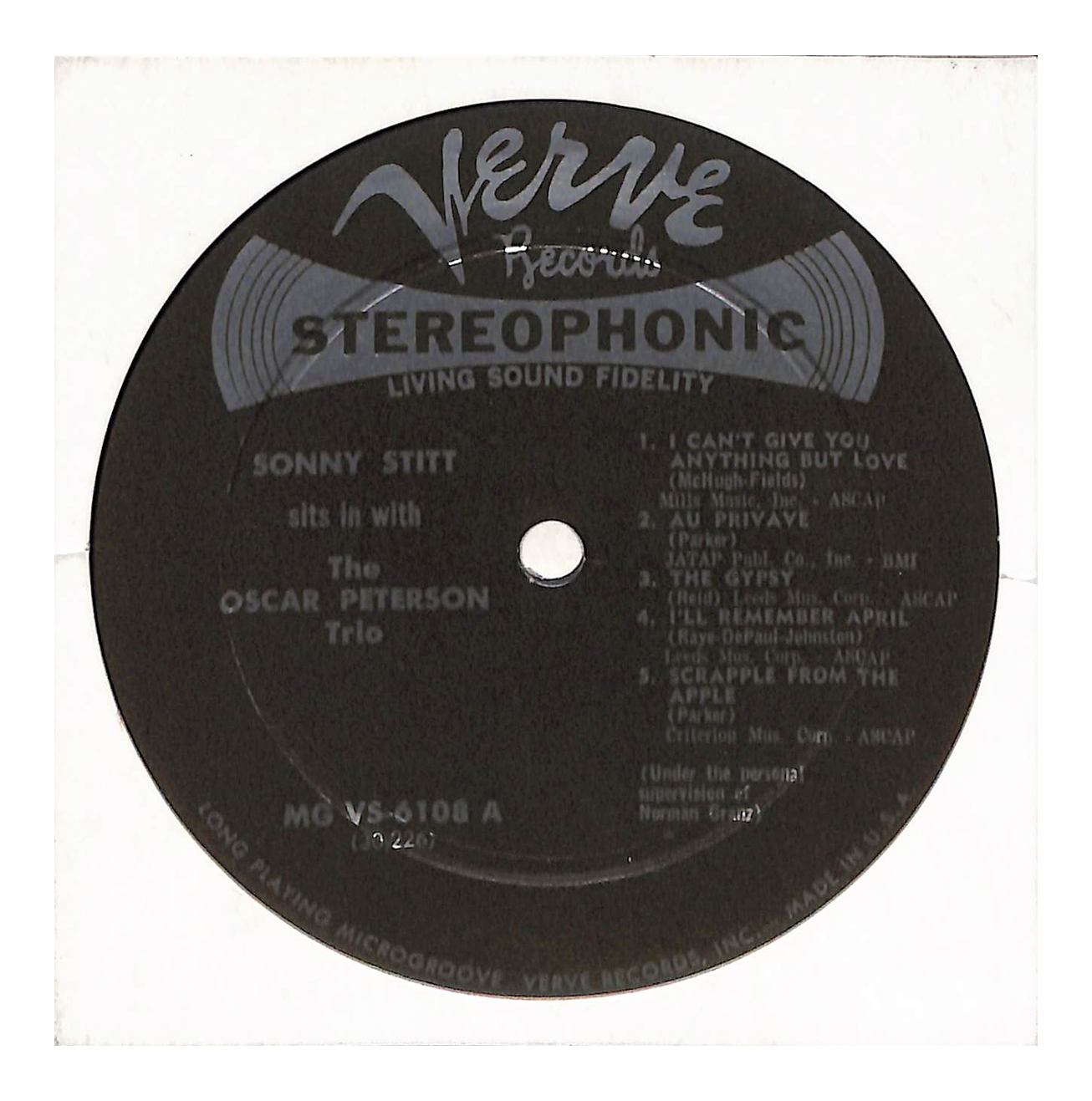 Sonny Stitt Sits In With The Oscar Peterson Trio