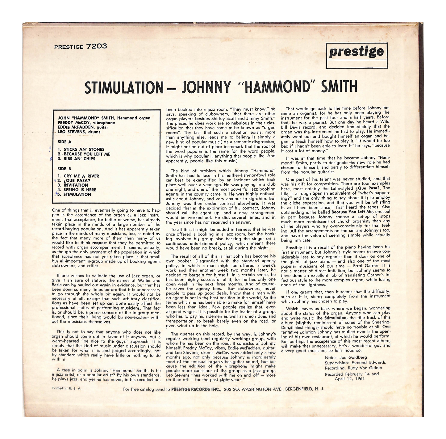 Stimulation