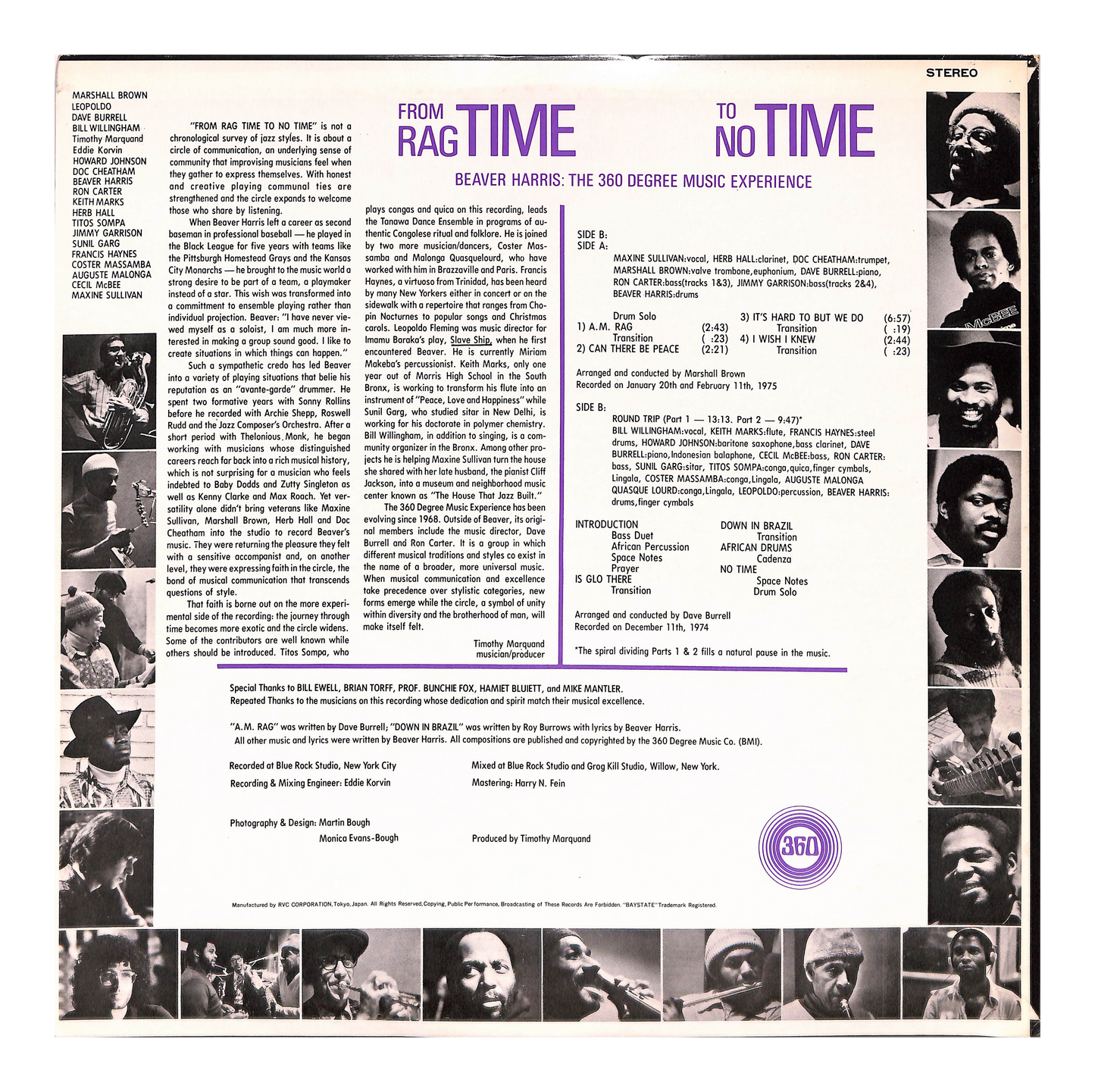 From Rag Time To No Time