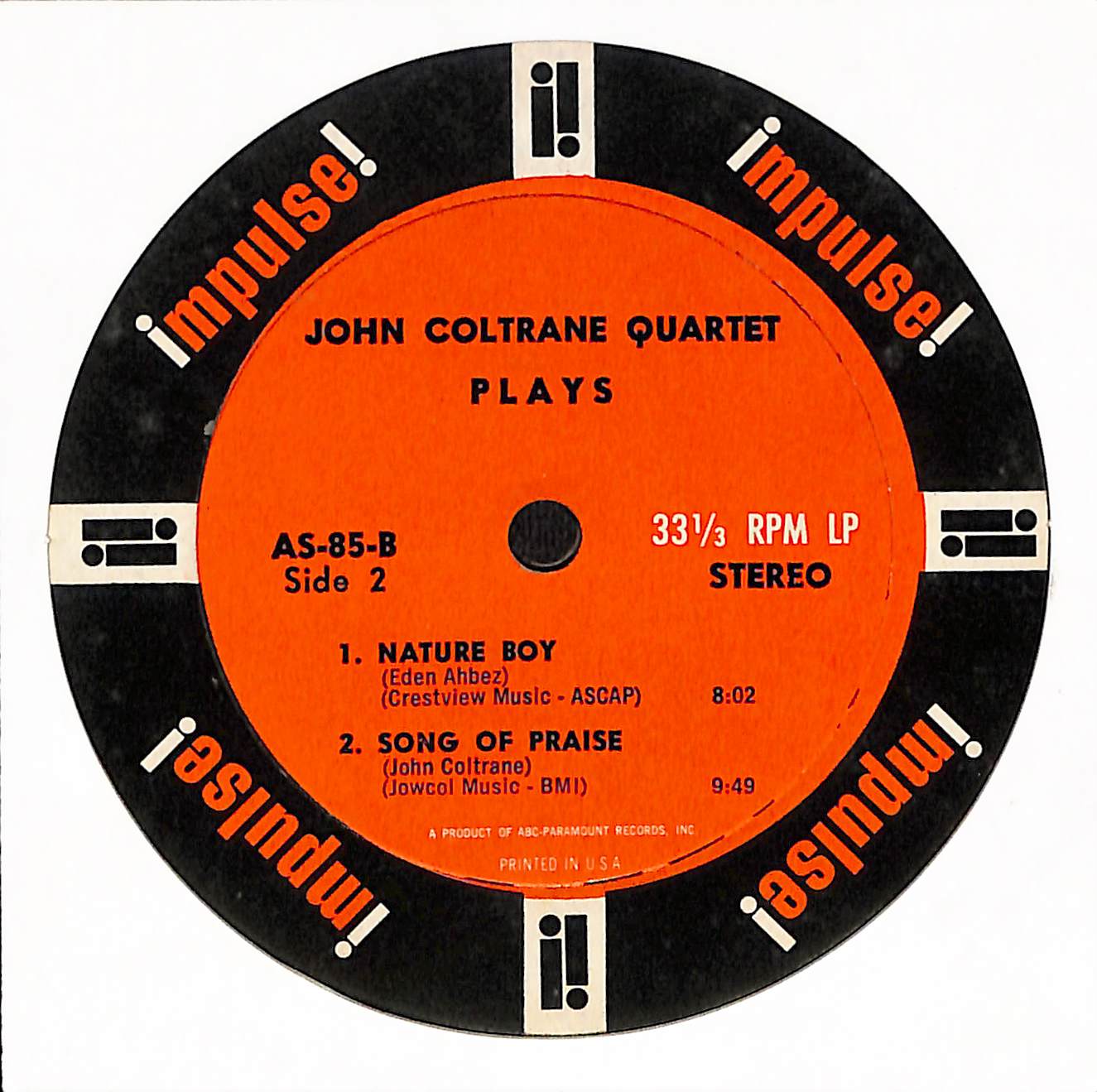The John Coltrane Quartet Plays
