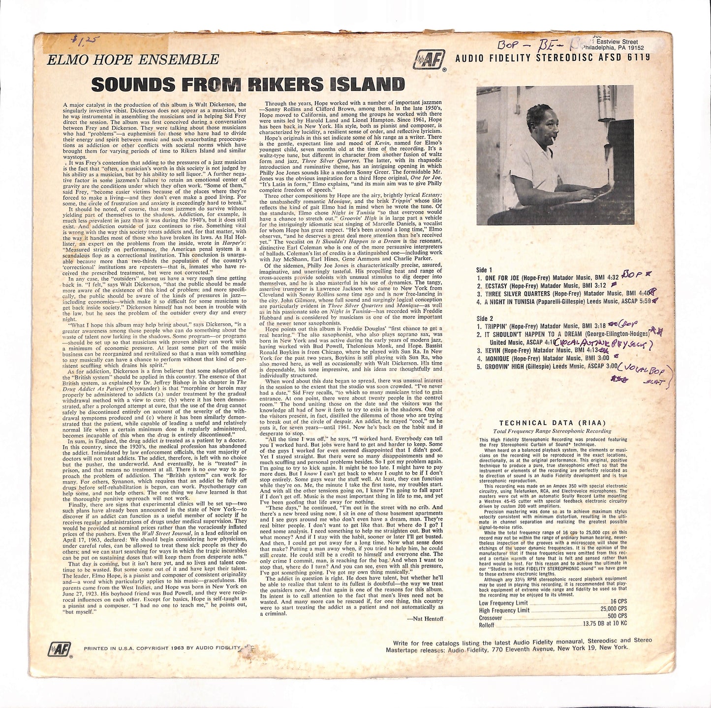 Sounds From Rikers Island