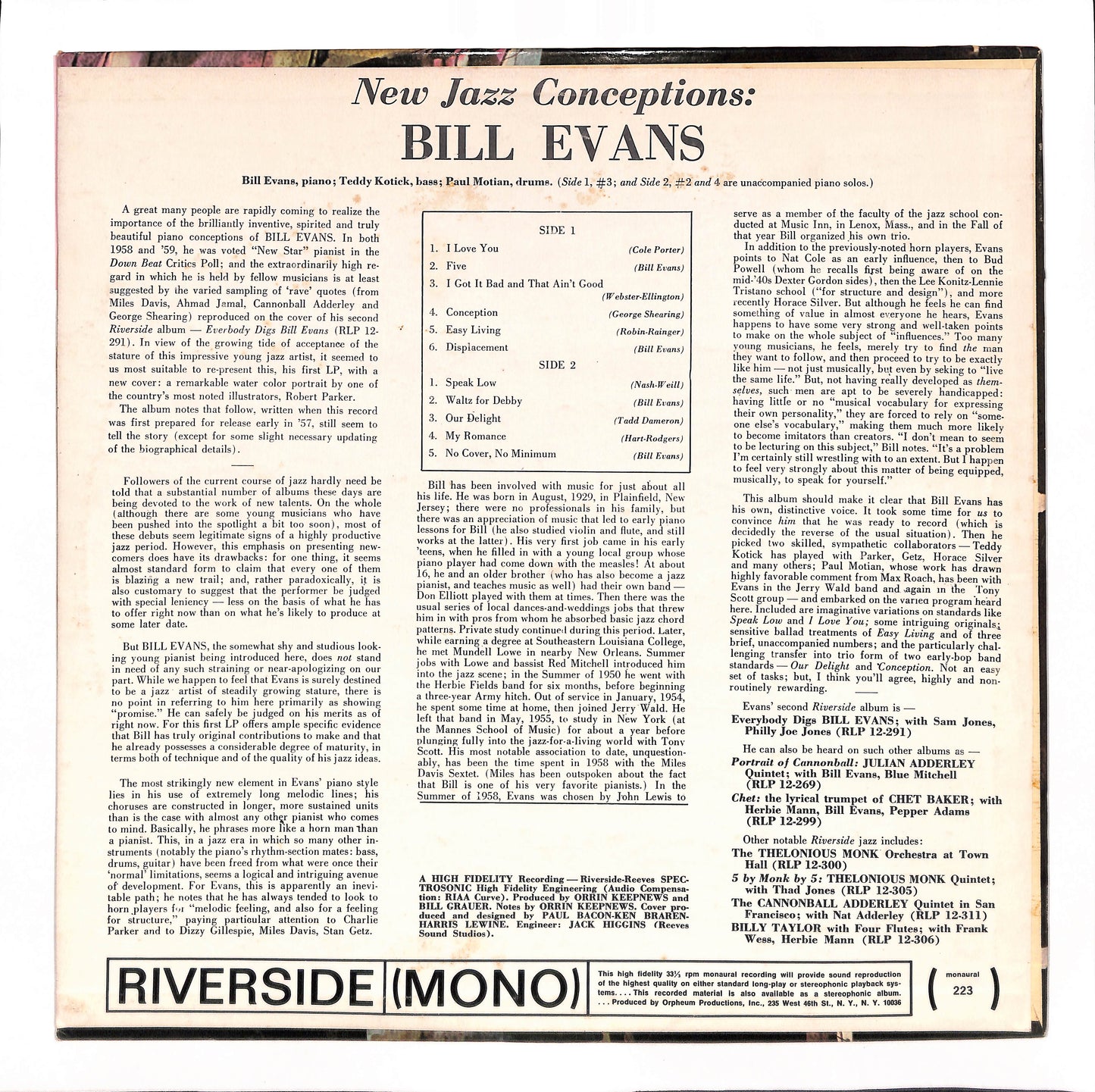 New Jazz Conceptions