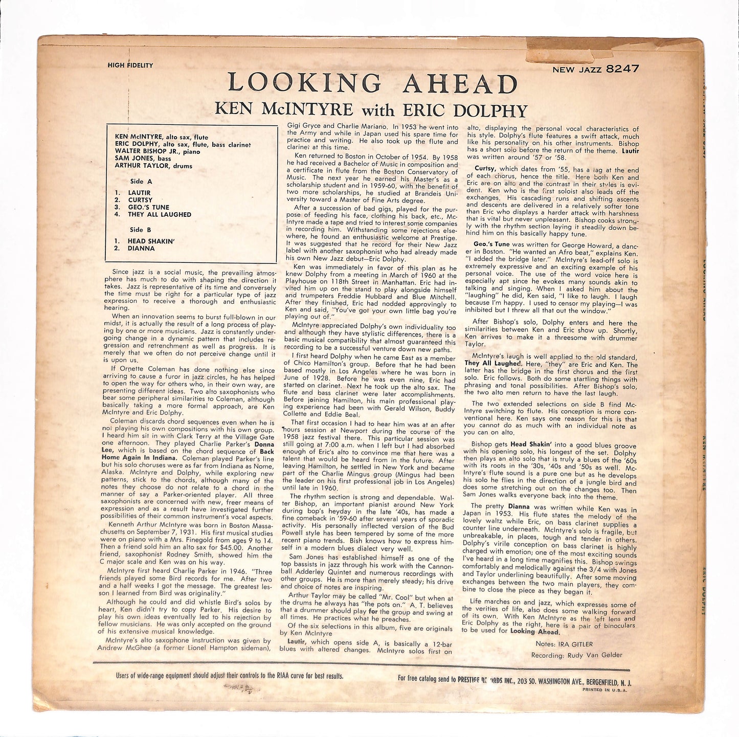 Looking Ahead