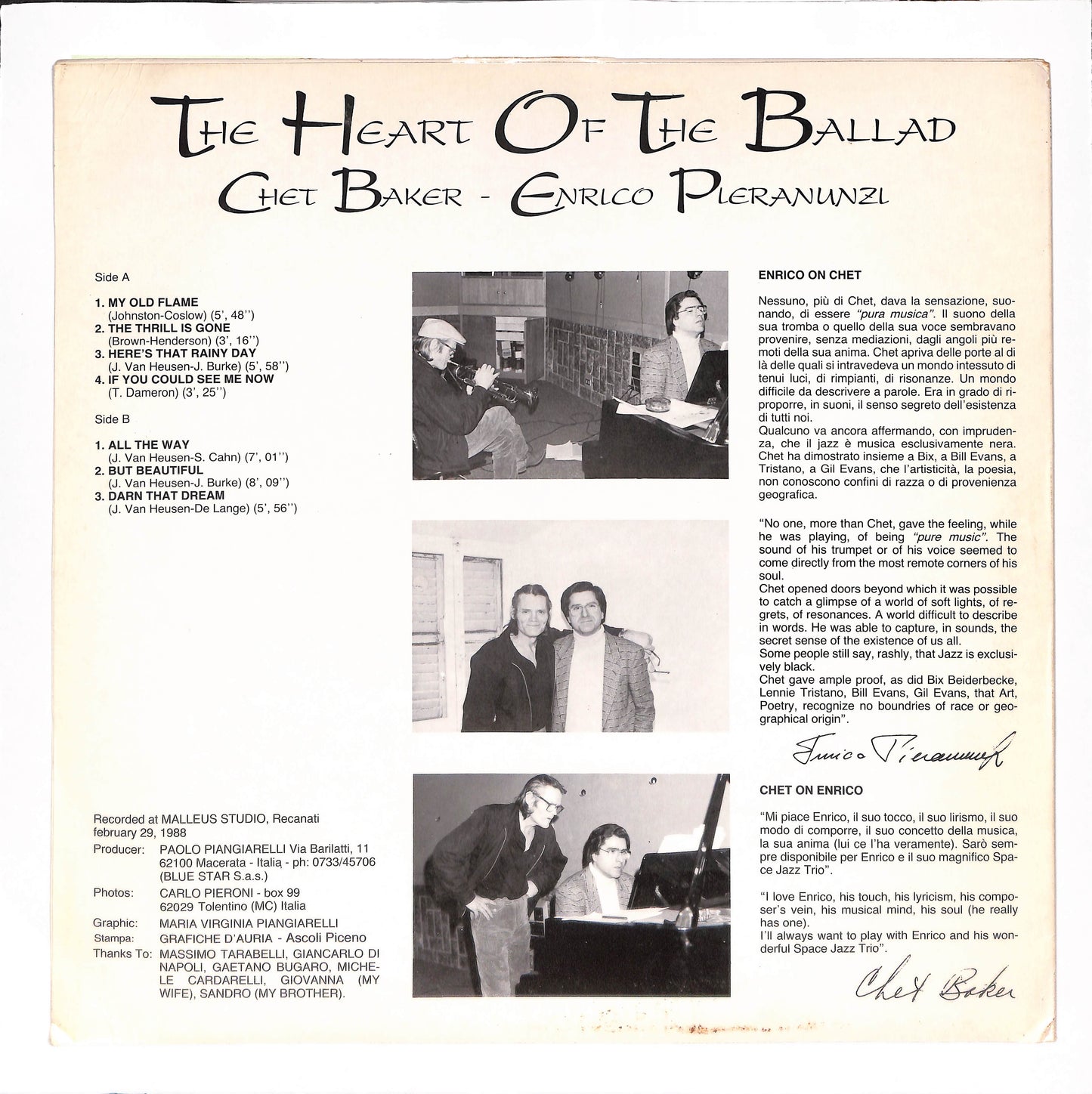 The Heart Of The Ballad