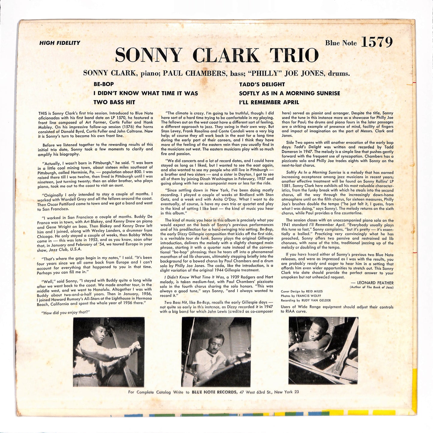 Sonny Clark Trio