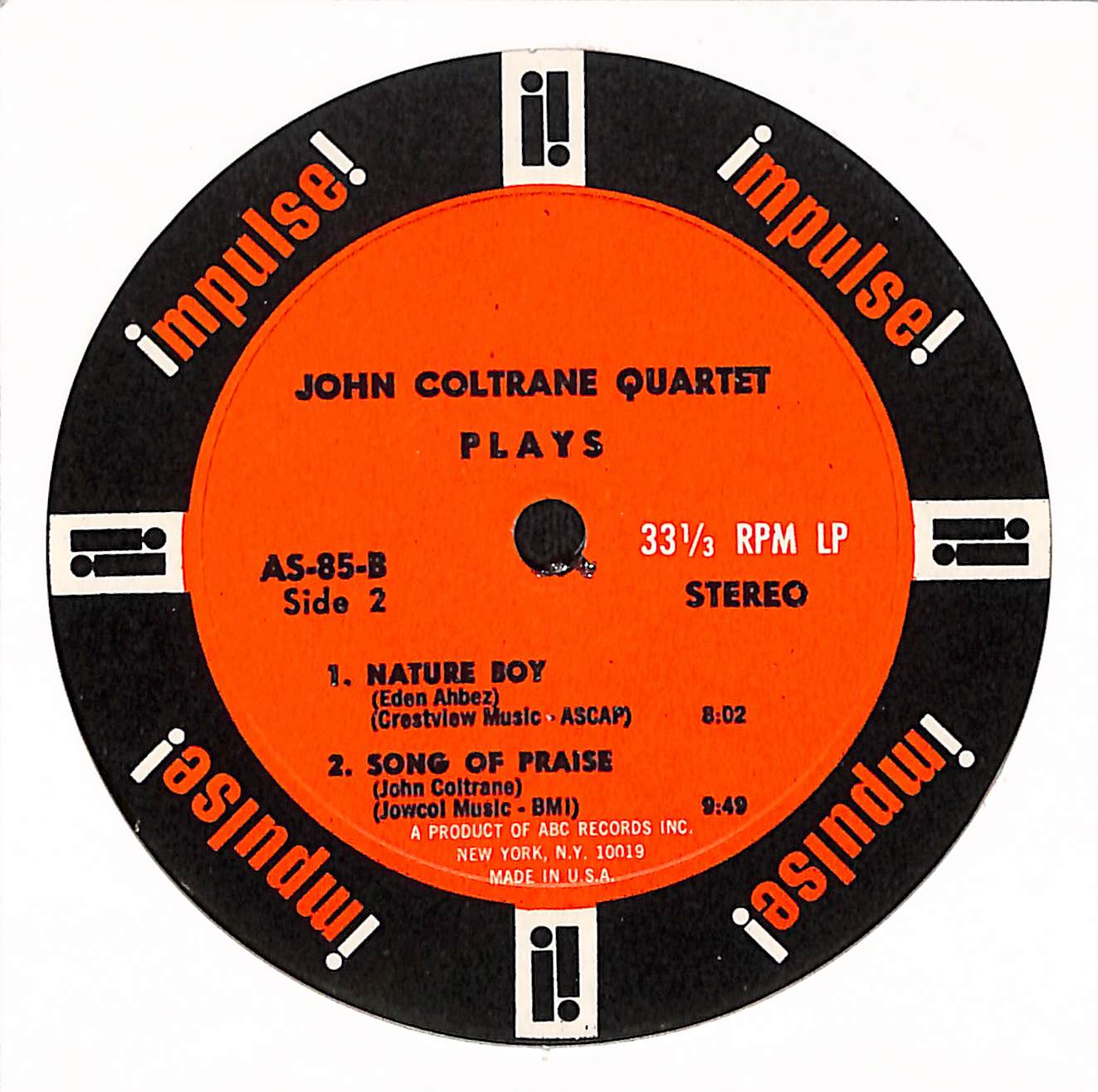 The John Coltrane Quartet Plays