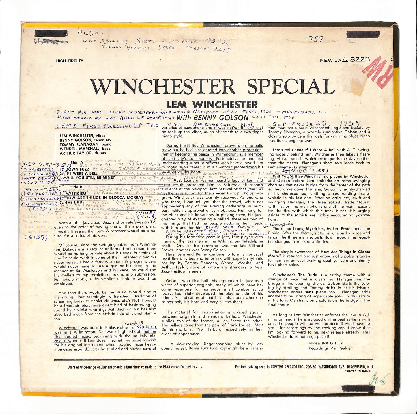 Winchester Special