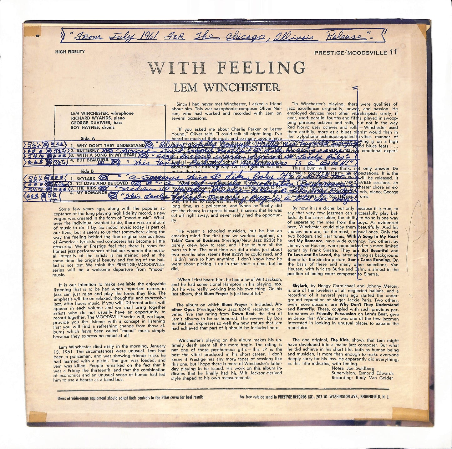 With Feeling