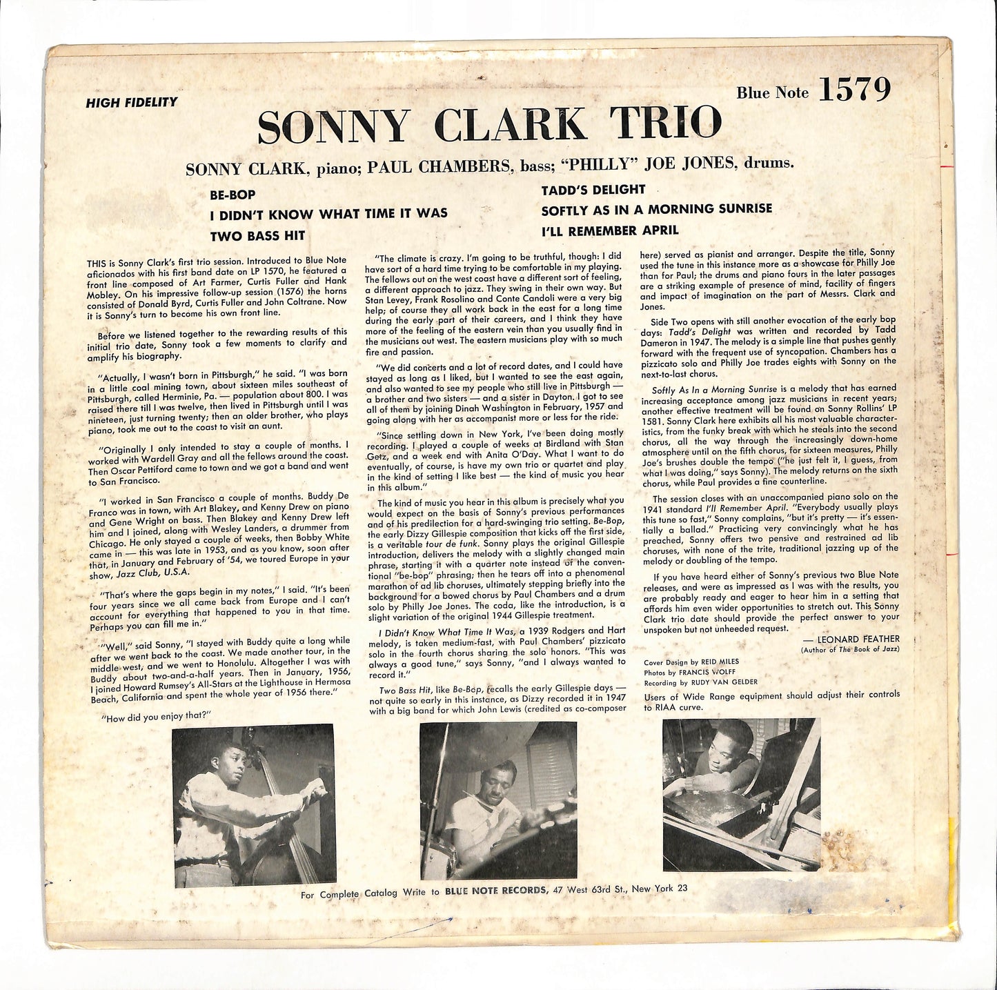 Sonny Clark Trio