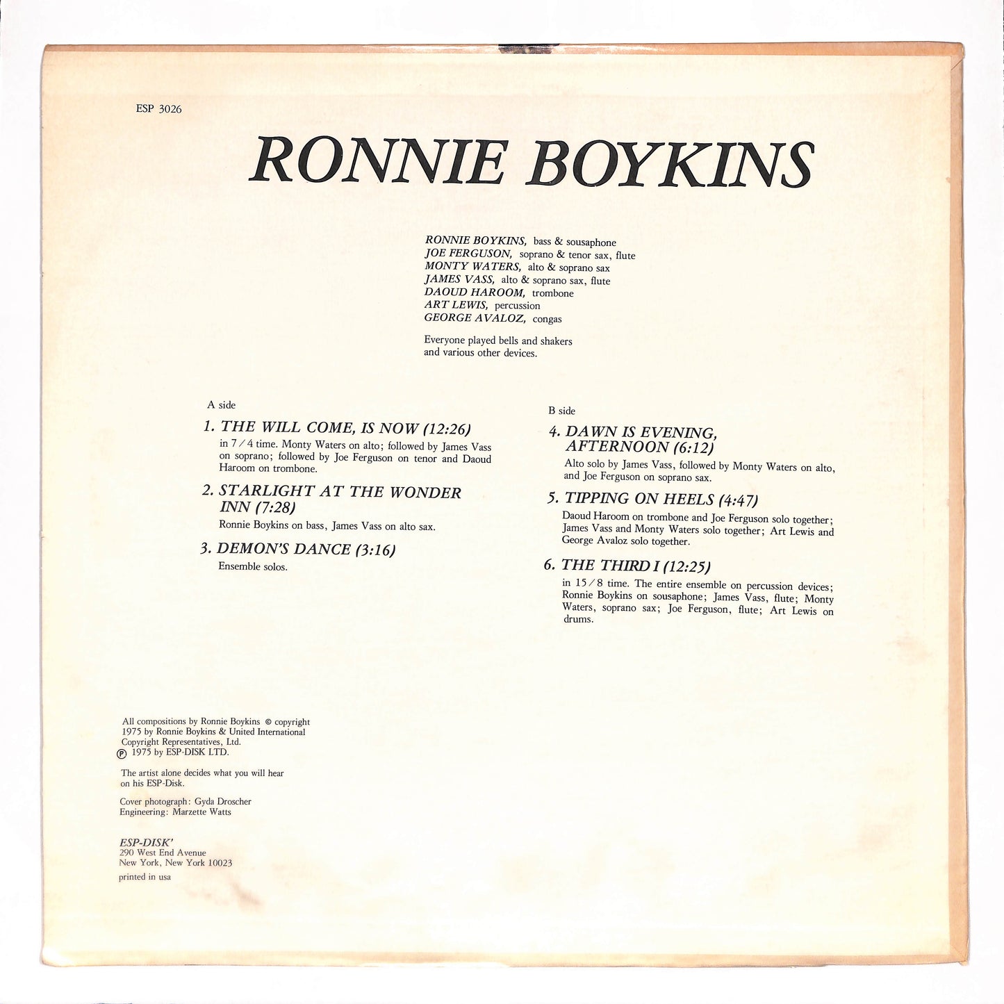 Ronnie Boykins