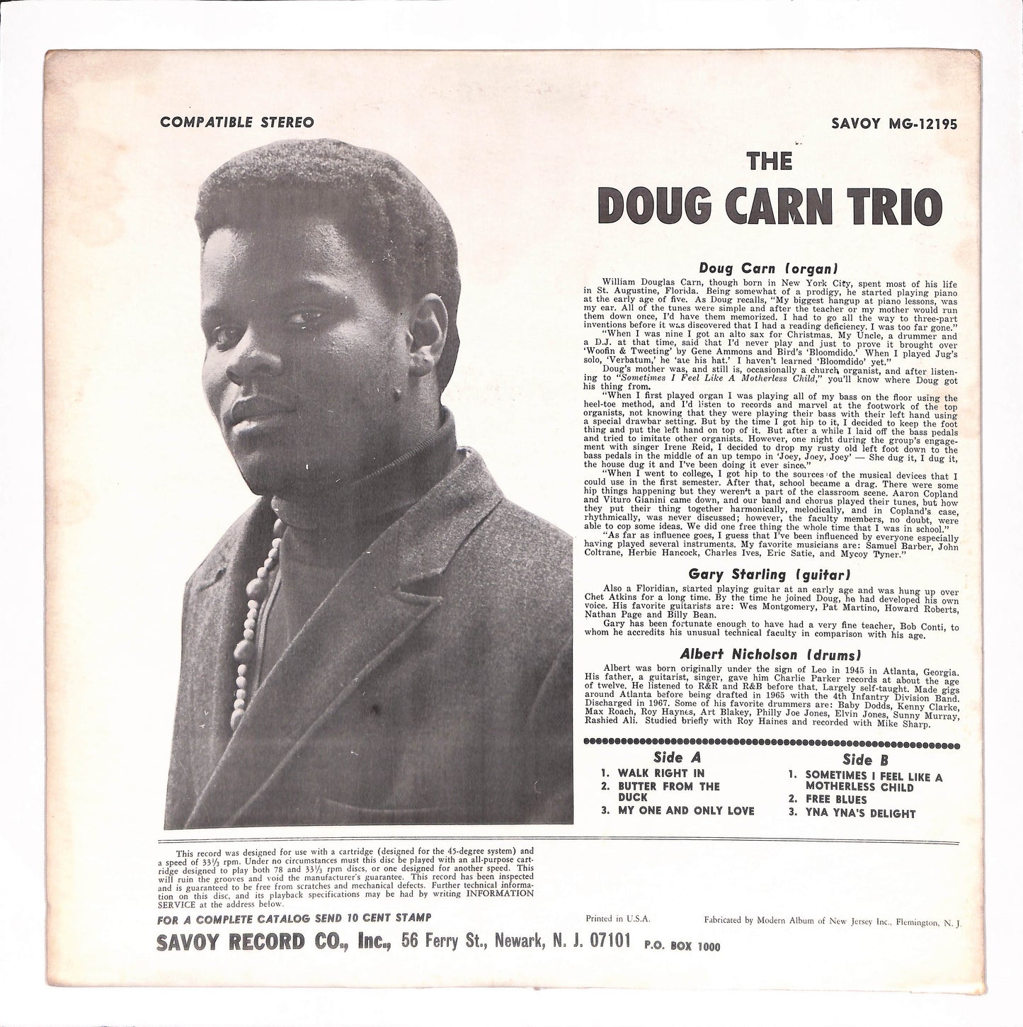 The Doug Carn Trio