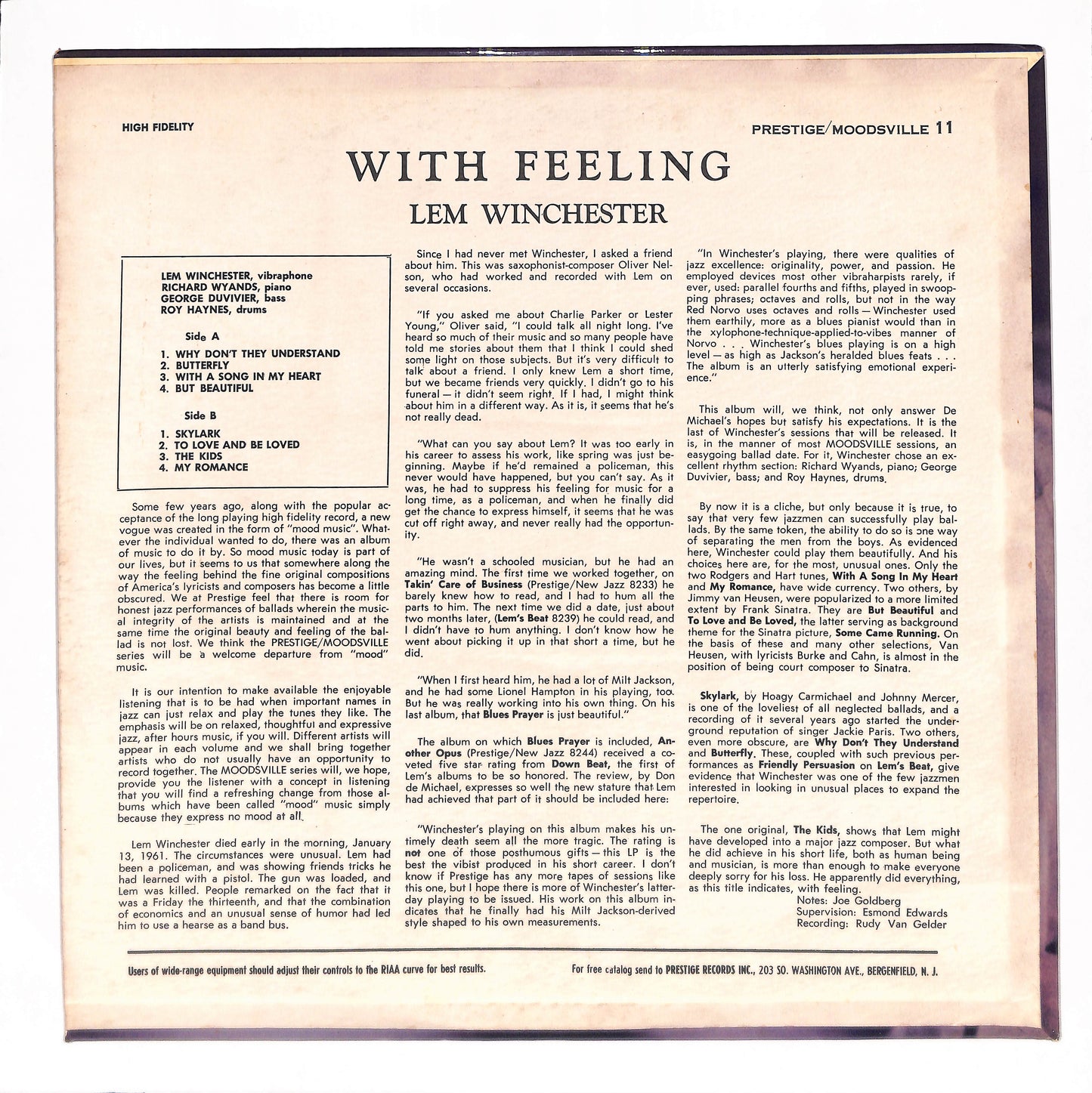 With Feeling