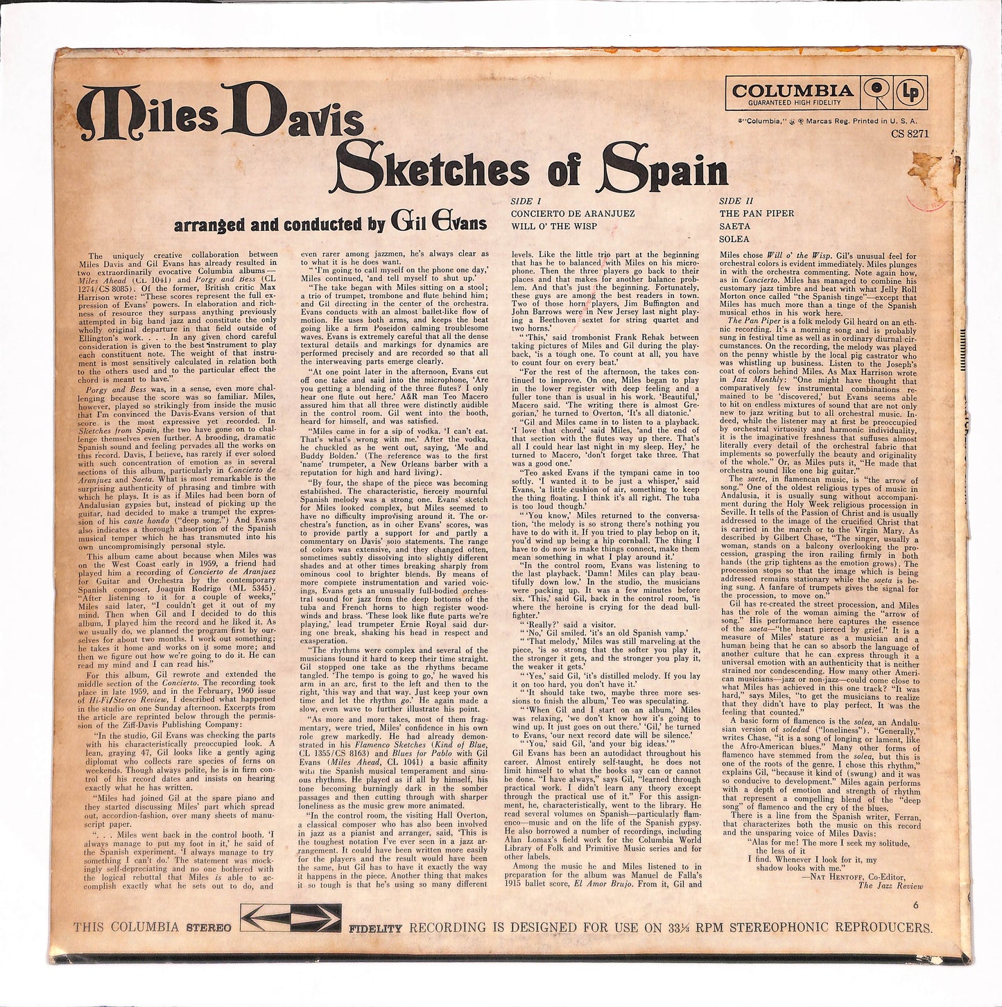 Sketches Of Spain