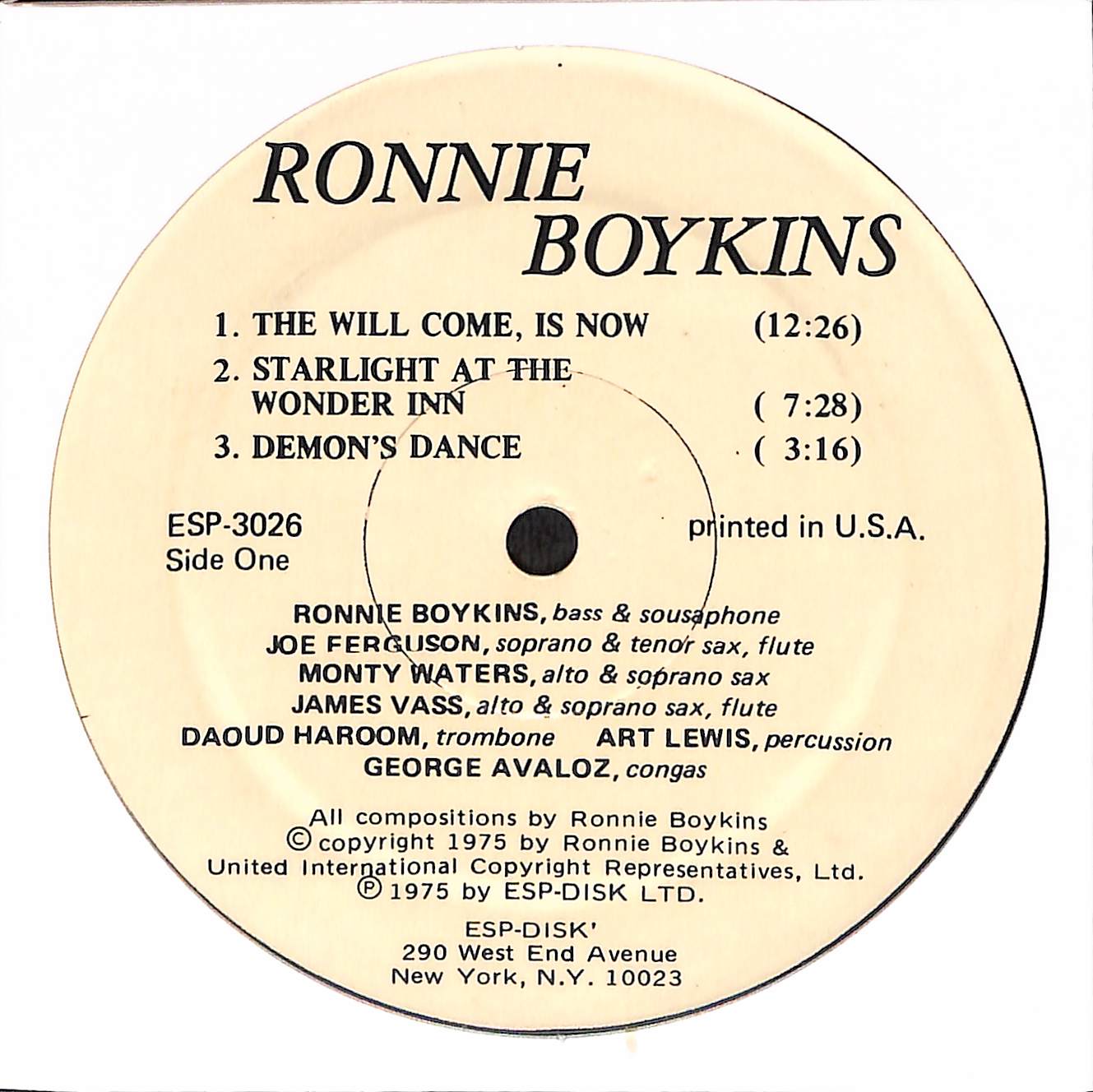 Ronnie Boykins