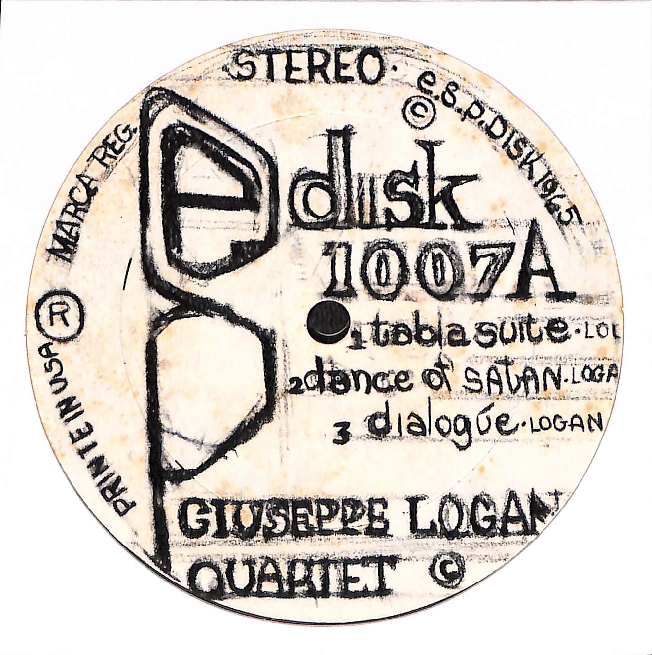 The Giuseppi Logan Quartet