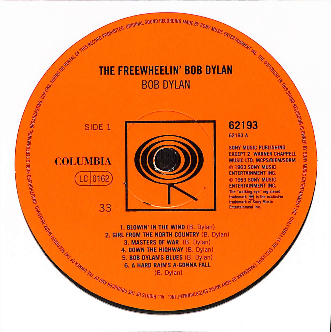 The Freewheelin' Bob Dylan