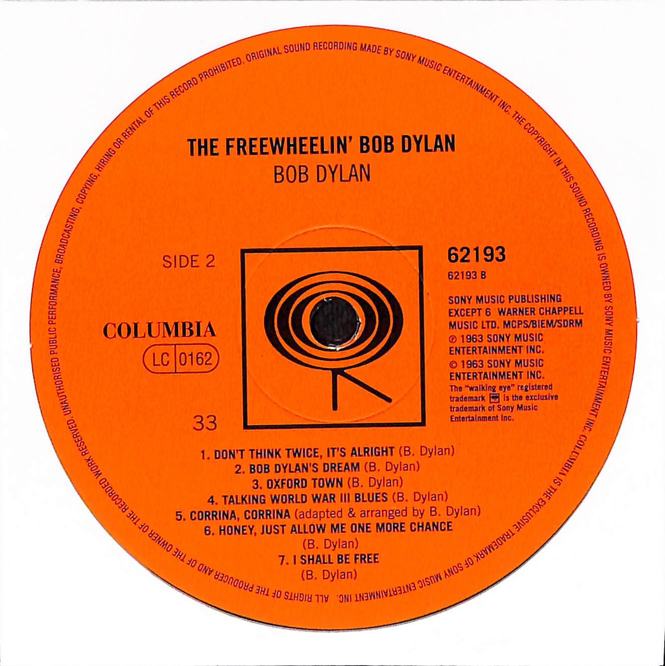 The Freewheelin' Bob Dylan