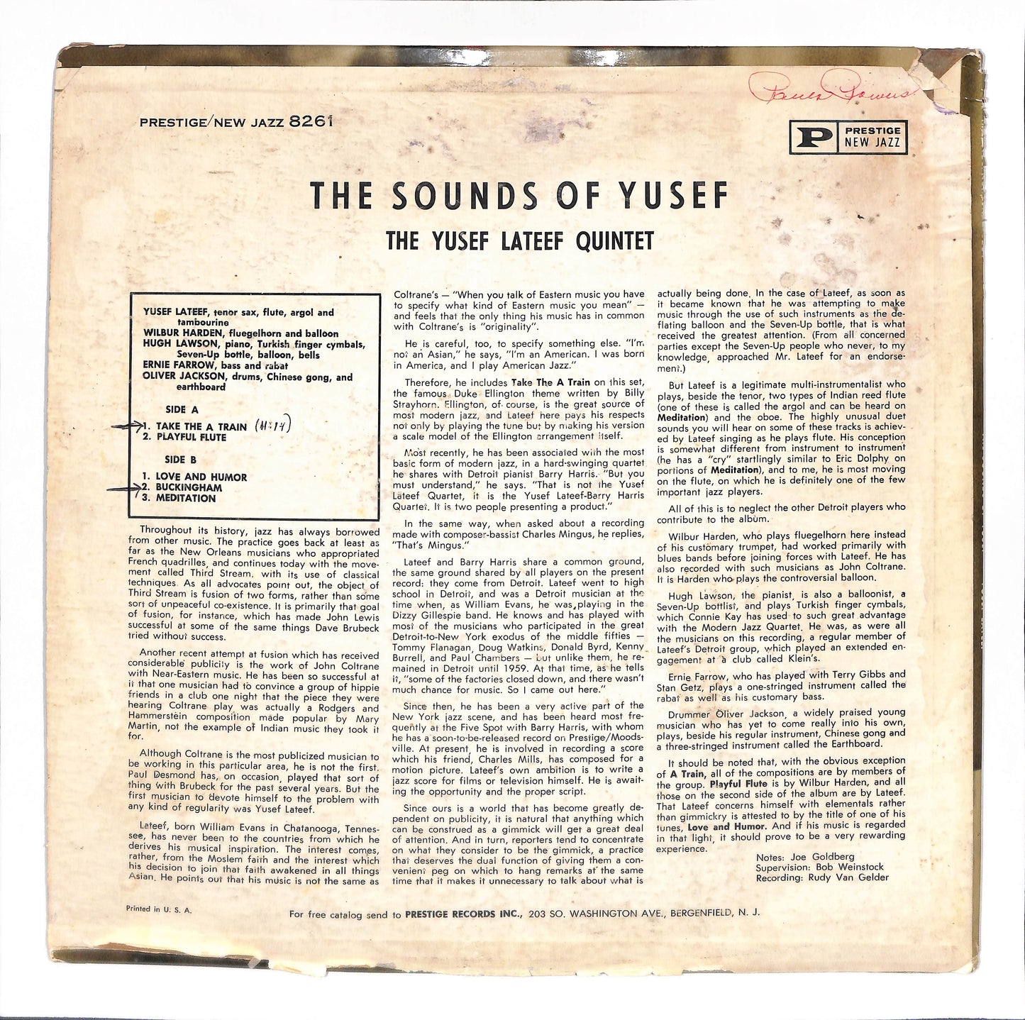 The Sounds Of Yusef