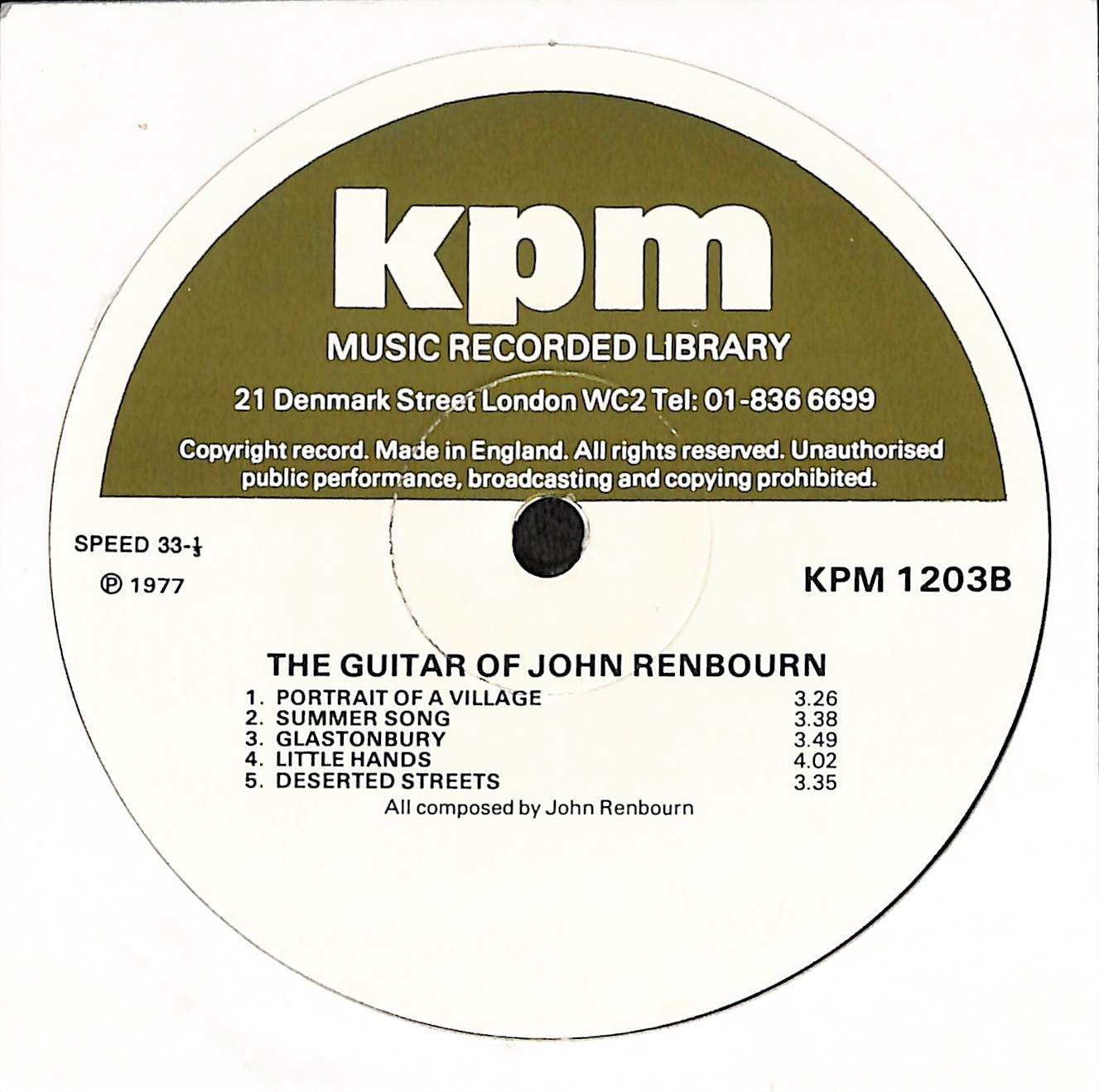 The Guitar Of John Renbourn