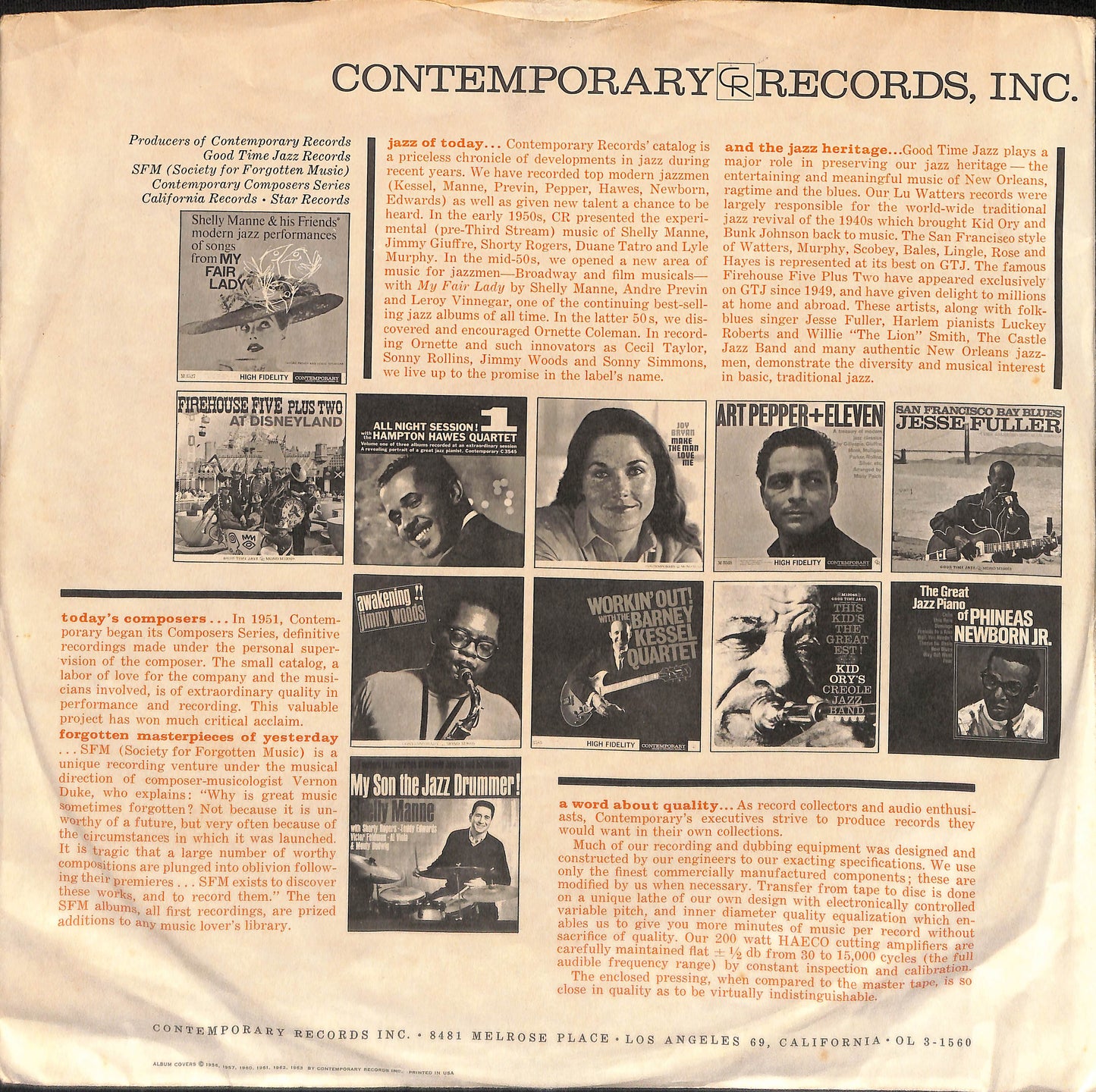 Something Else!!!! The Music Of Ornette Coleman