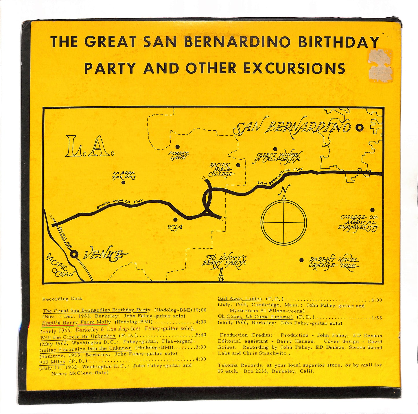 Guitar Vol. 4 / The Great San Bernardino Birthday Party And Other Excursions