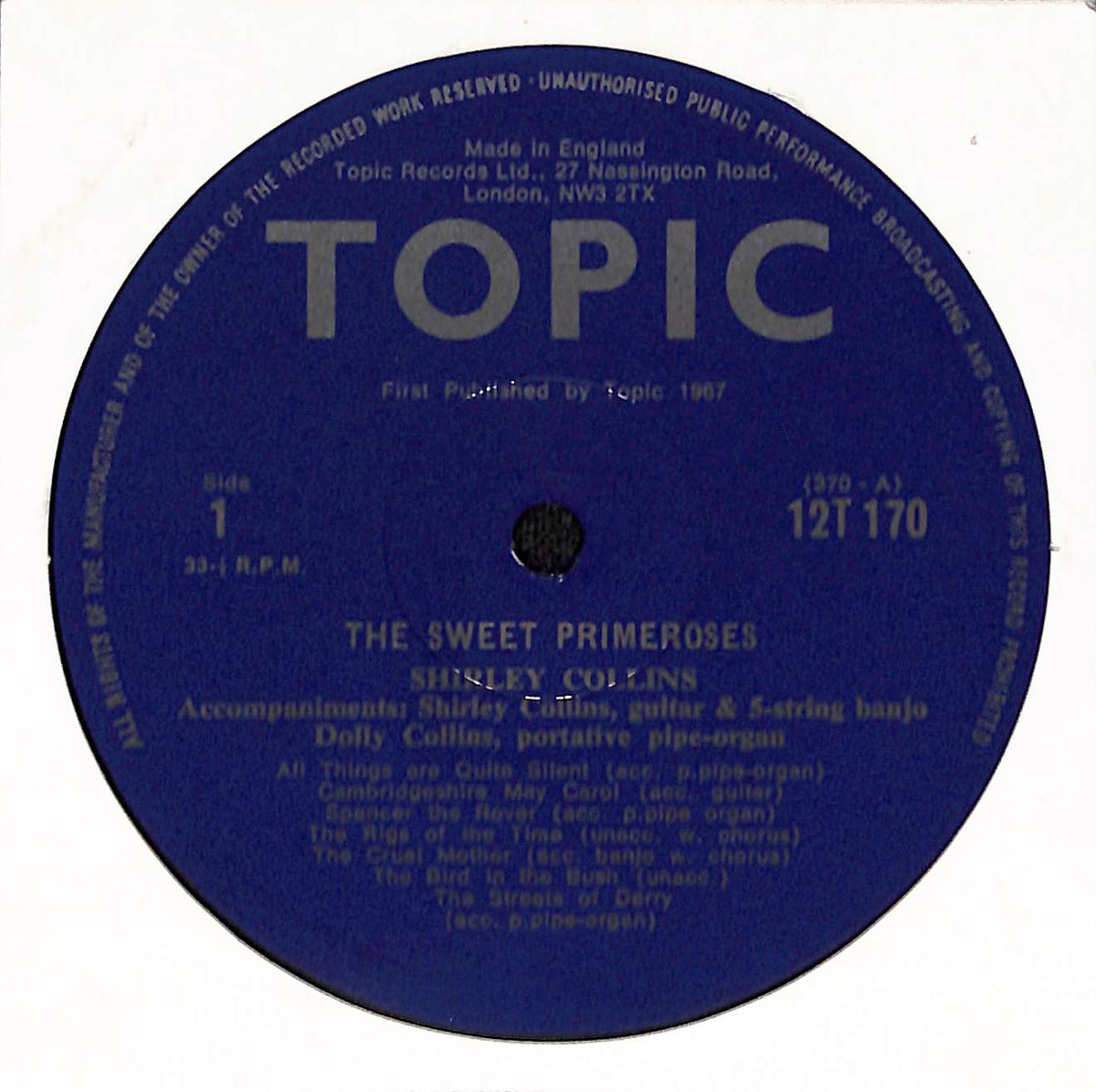 Topic Records The Sweet Primeroses – ELLA ONLINE