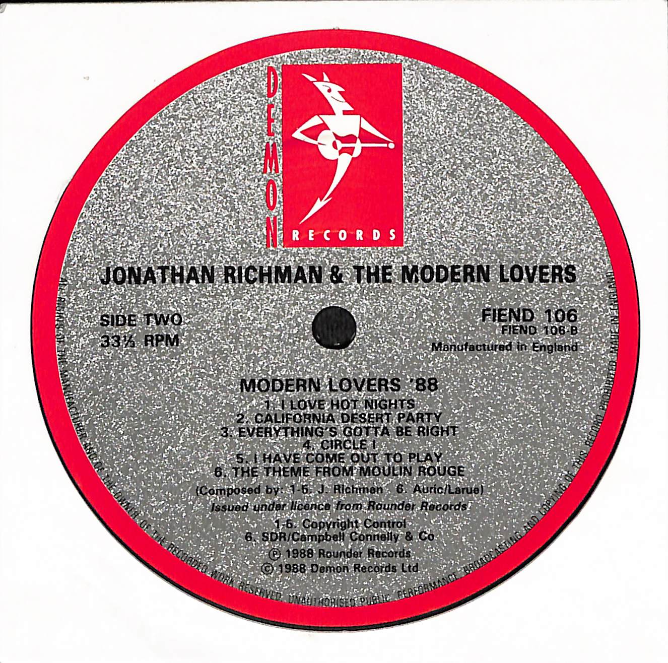 Modern Lovers 88