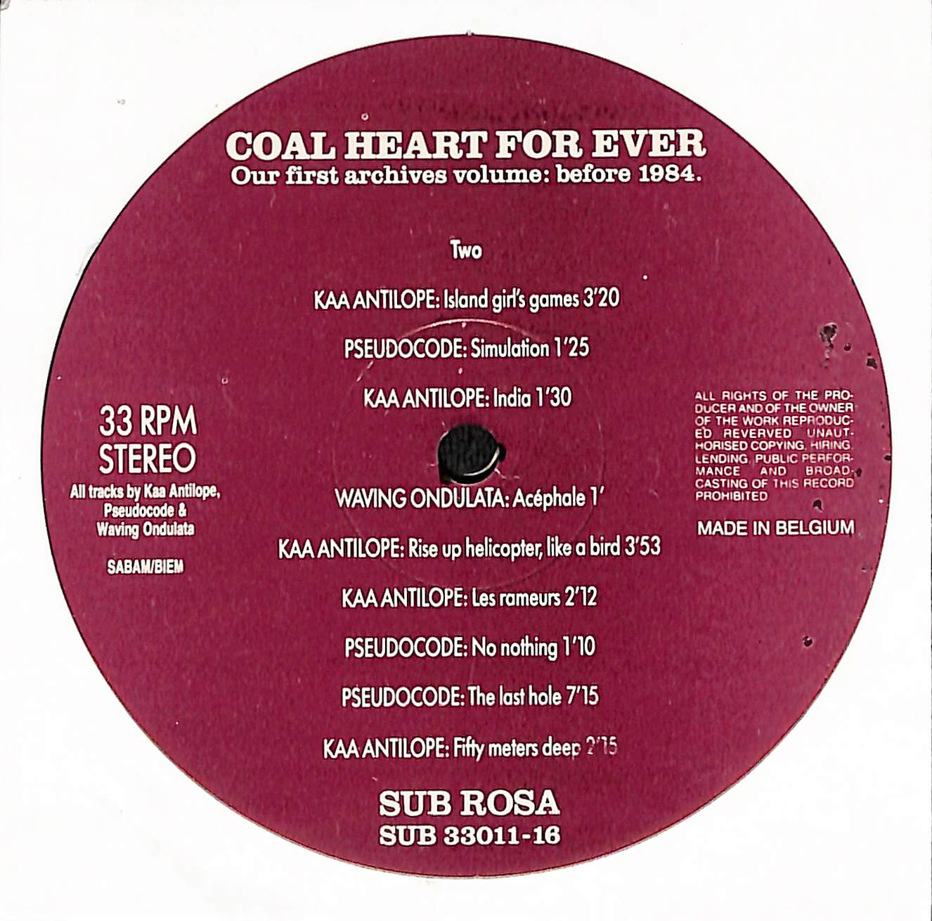 Coal Heart For Ever