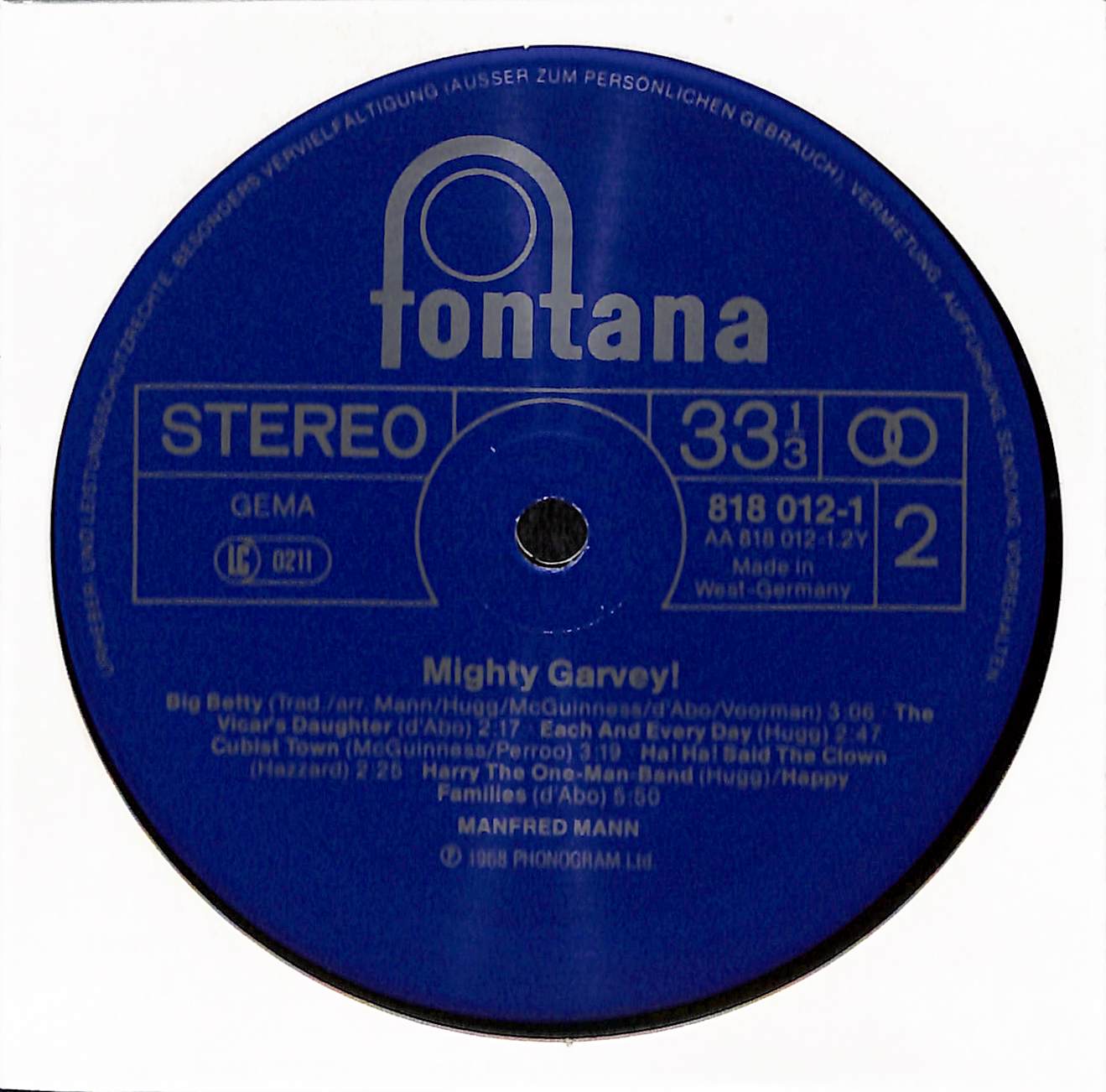 Mighty Garvey!