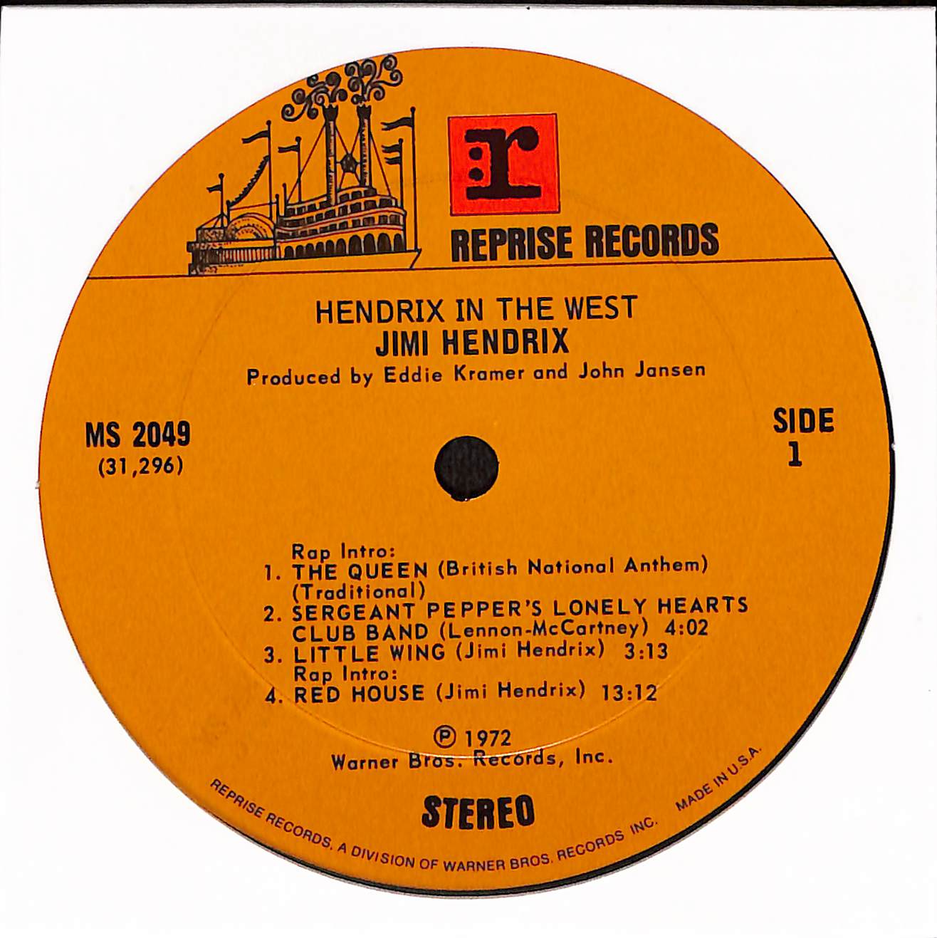 Hendrix In The West