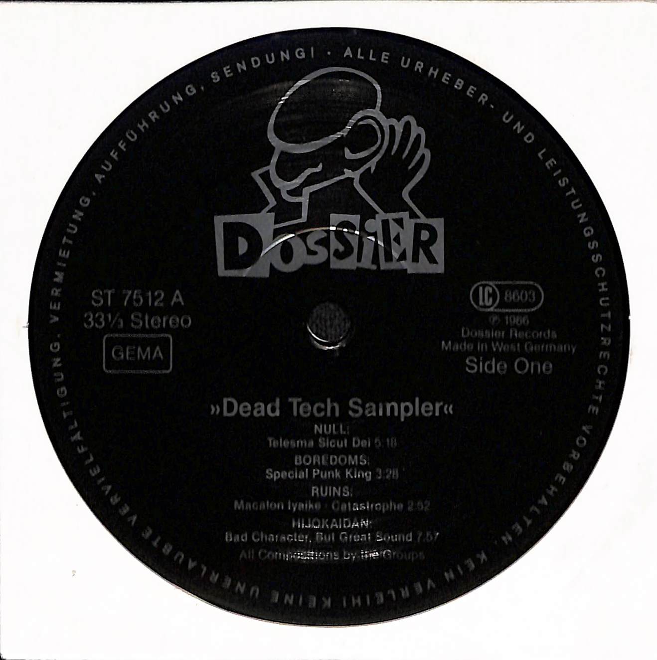 Dead Tech Sampler - No Wave From Japan