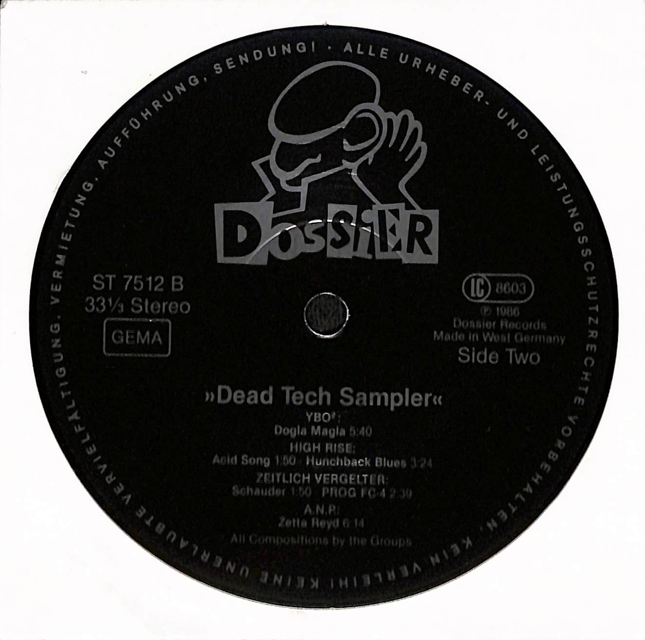 Dead Tech Sampler - No Wave From Japan