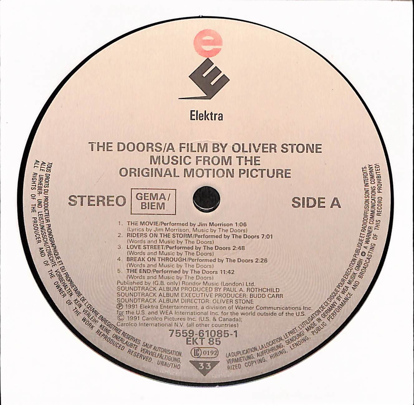 The Doors (Music From The Original Motion Picture)