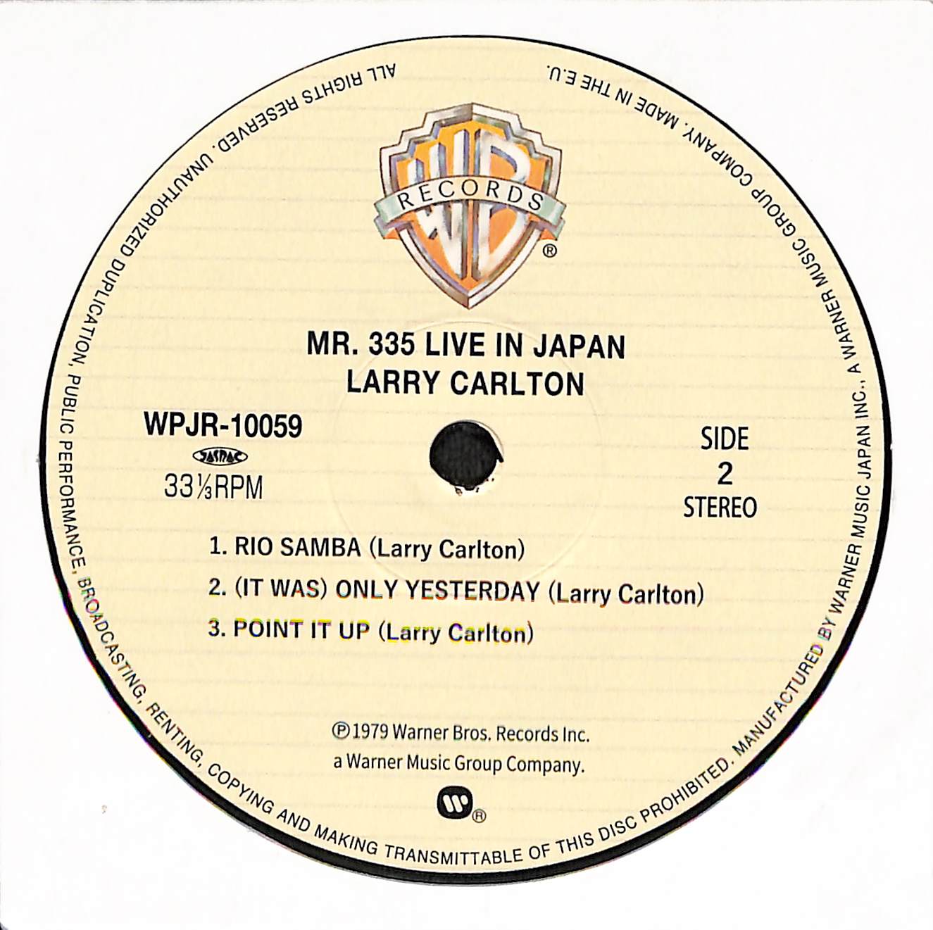 Mr. 335 - Live In Japan