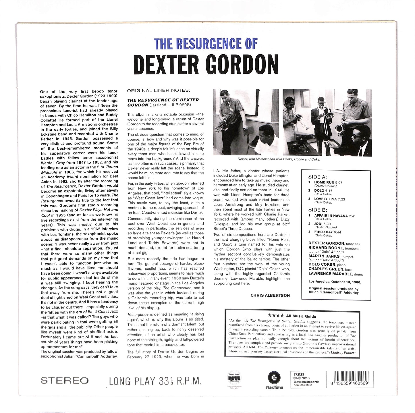 The Resurgence Of Dexter Gordon