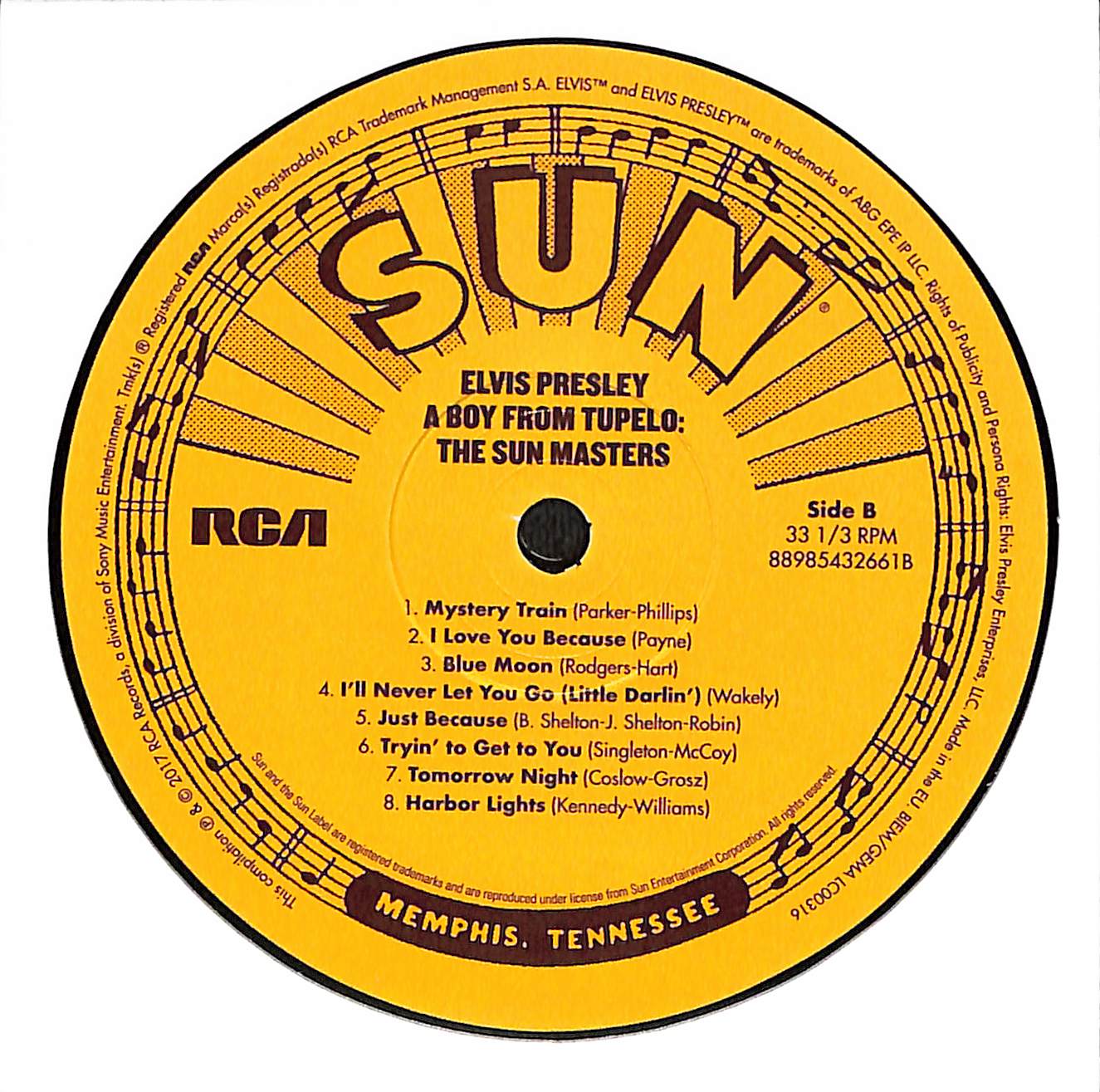 A Boy From Tupelo: The Sun Masters